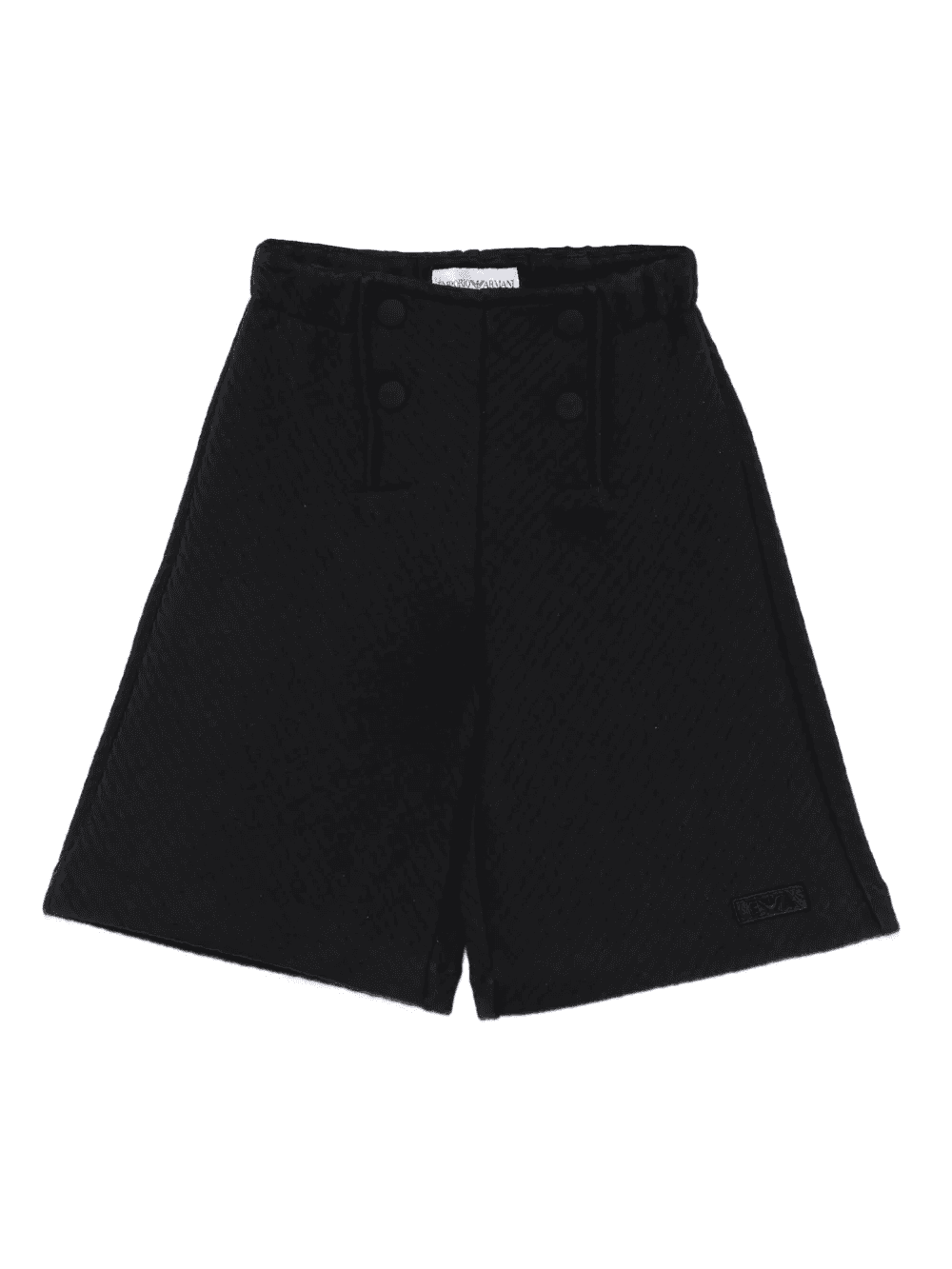 textured button-fastening trousers - Image 1