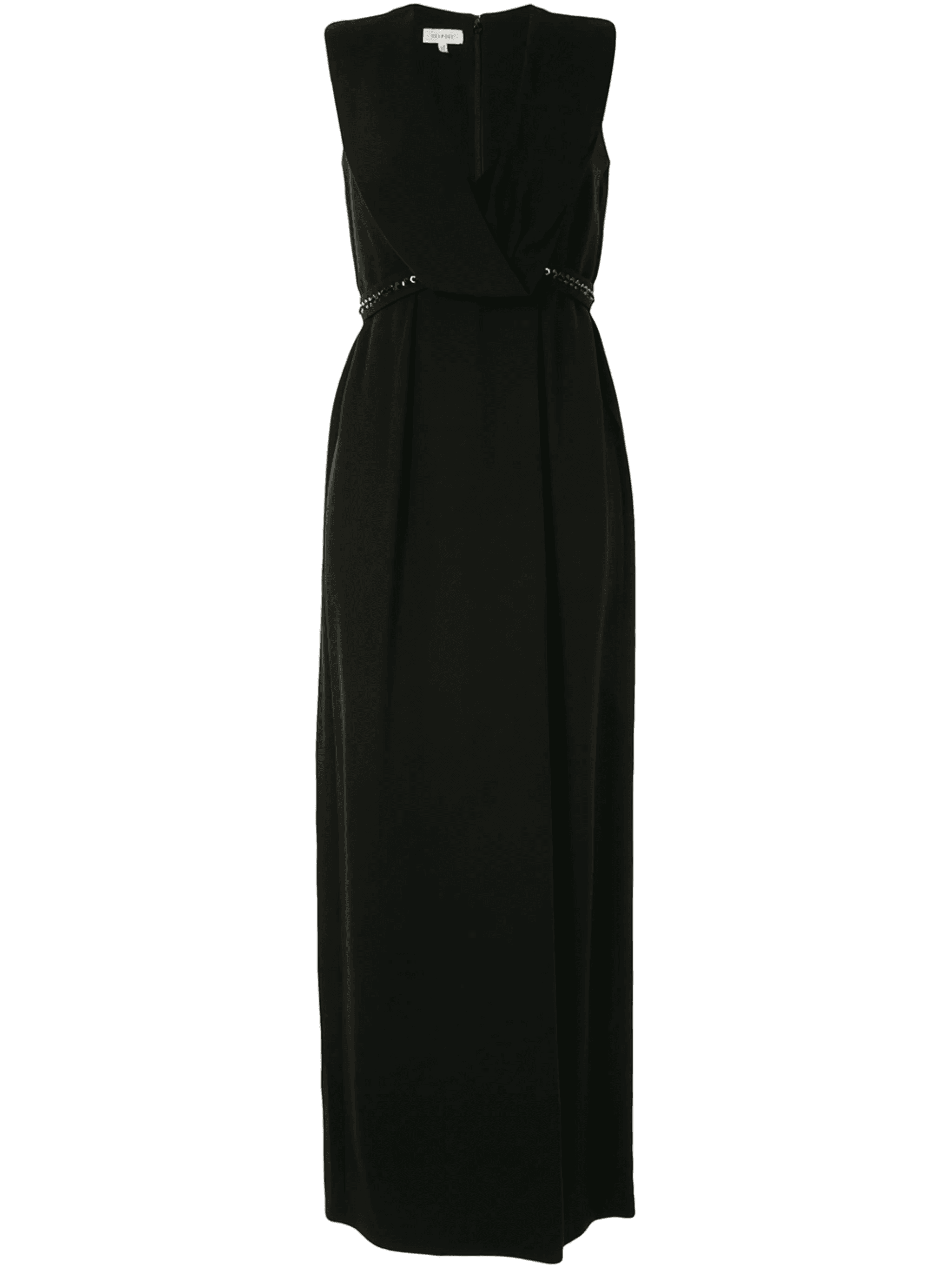 V-neck long dress - Image 1