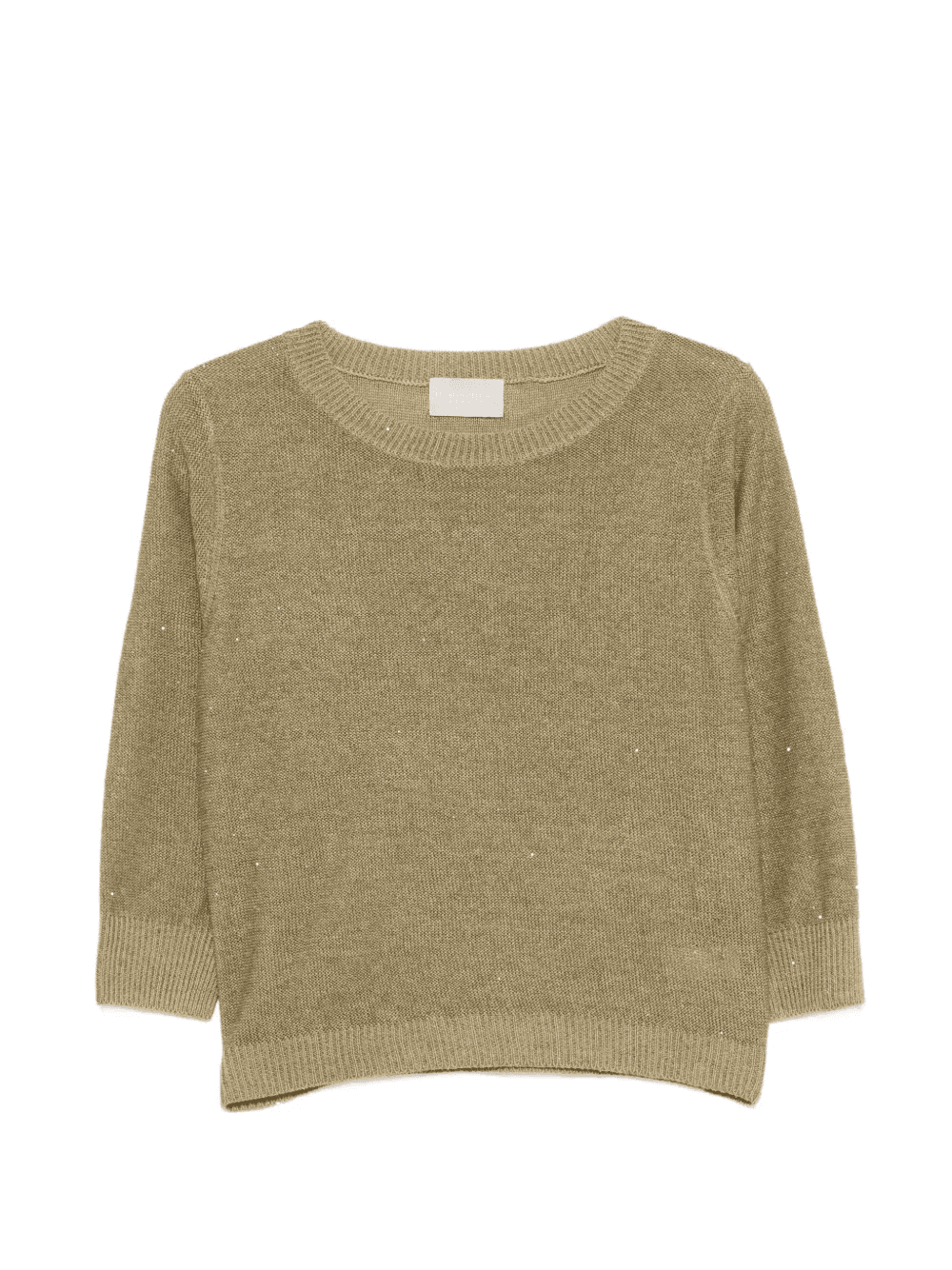 sequin knitted sweater - Image 1