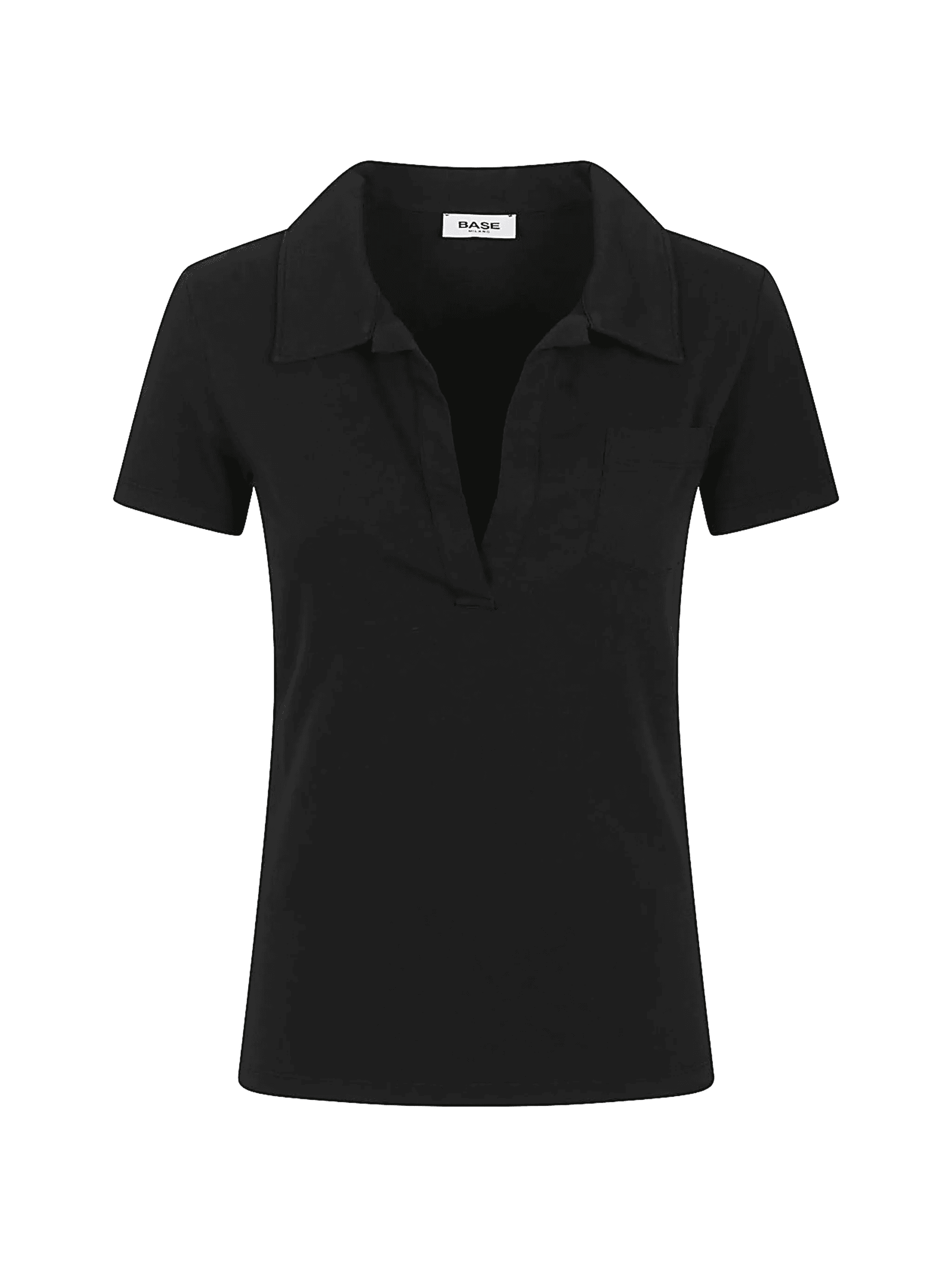 V-neck short-sleeve T-shirt - Image 1