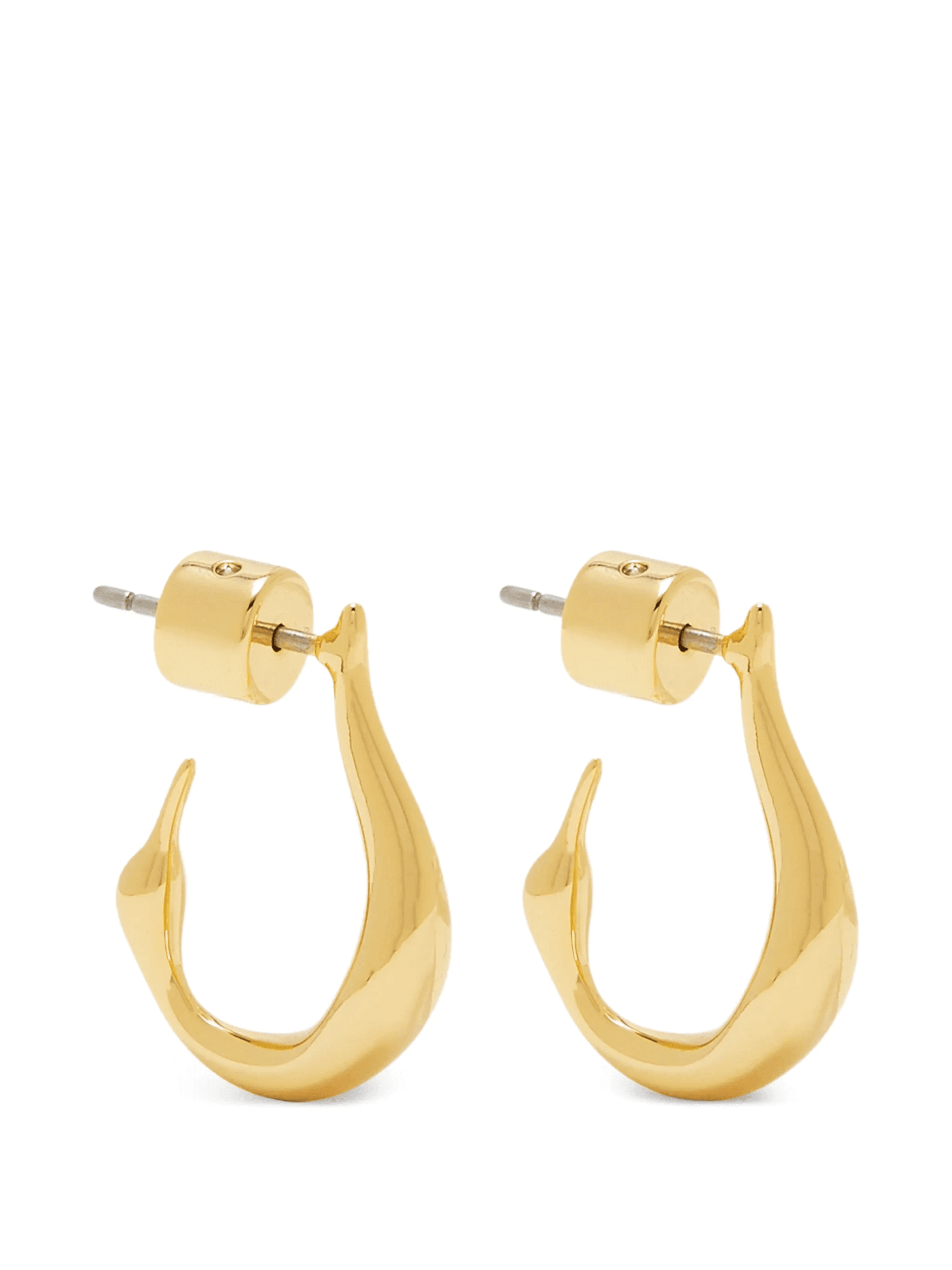 stud hoop earrings - Image 1