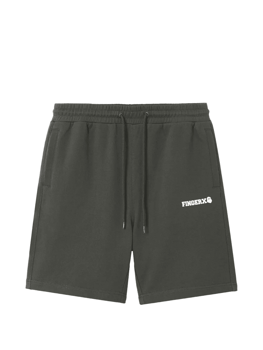 drawstring patch-pocket shorts - Image 1