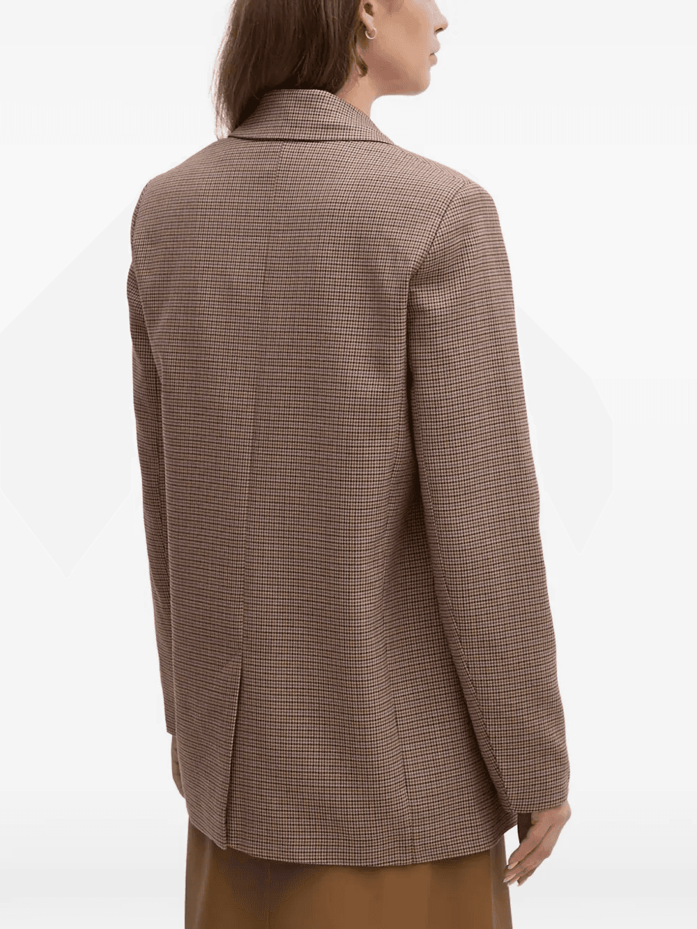 Vaillante houndstooth button blazer - Image 1