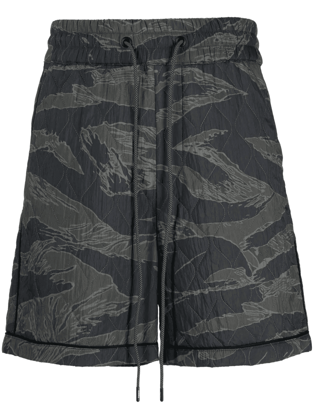 quilted camouflage track shorts - Image 1