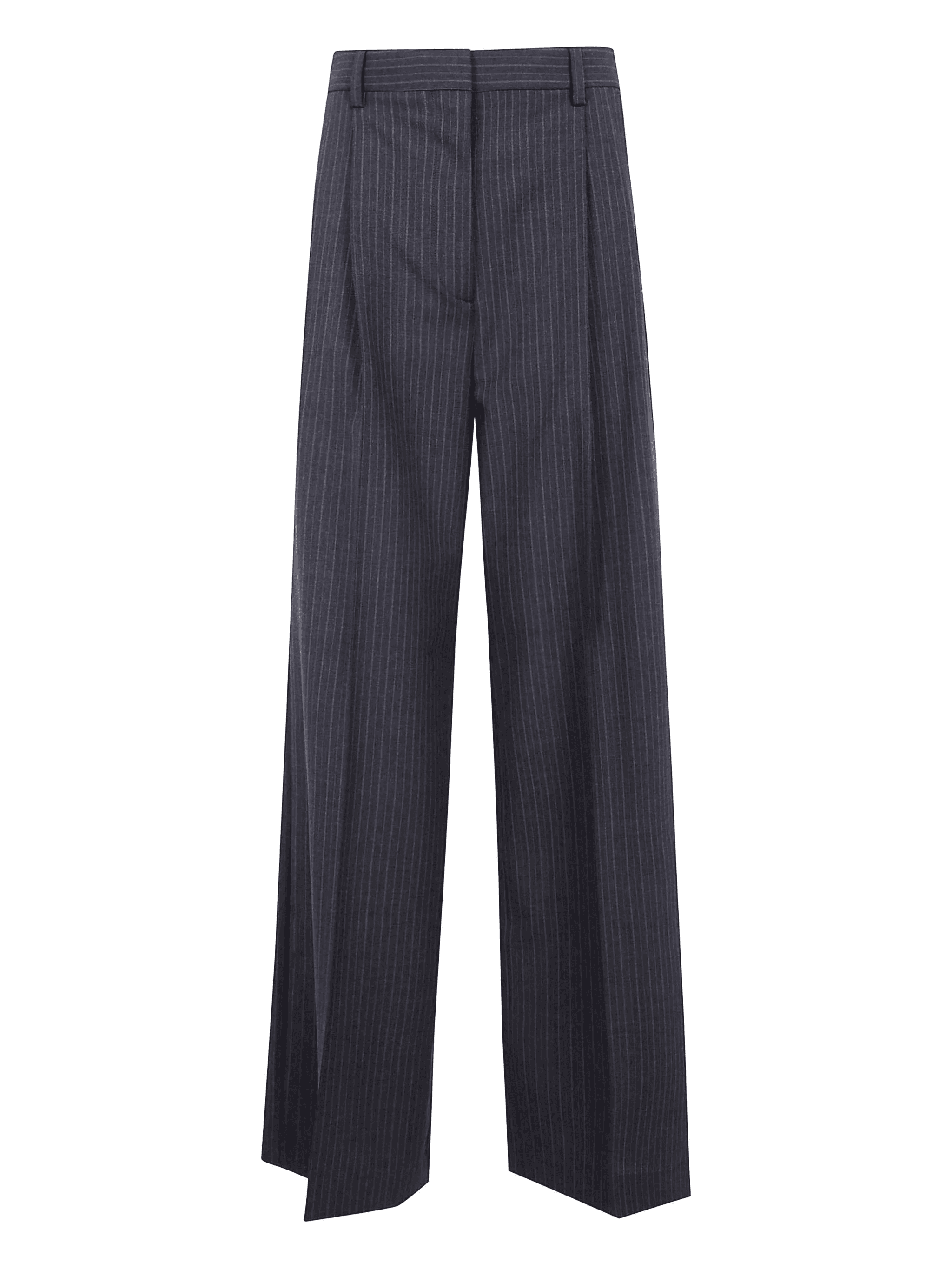 Darcey pinstripe pleated trousers - Image 1
