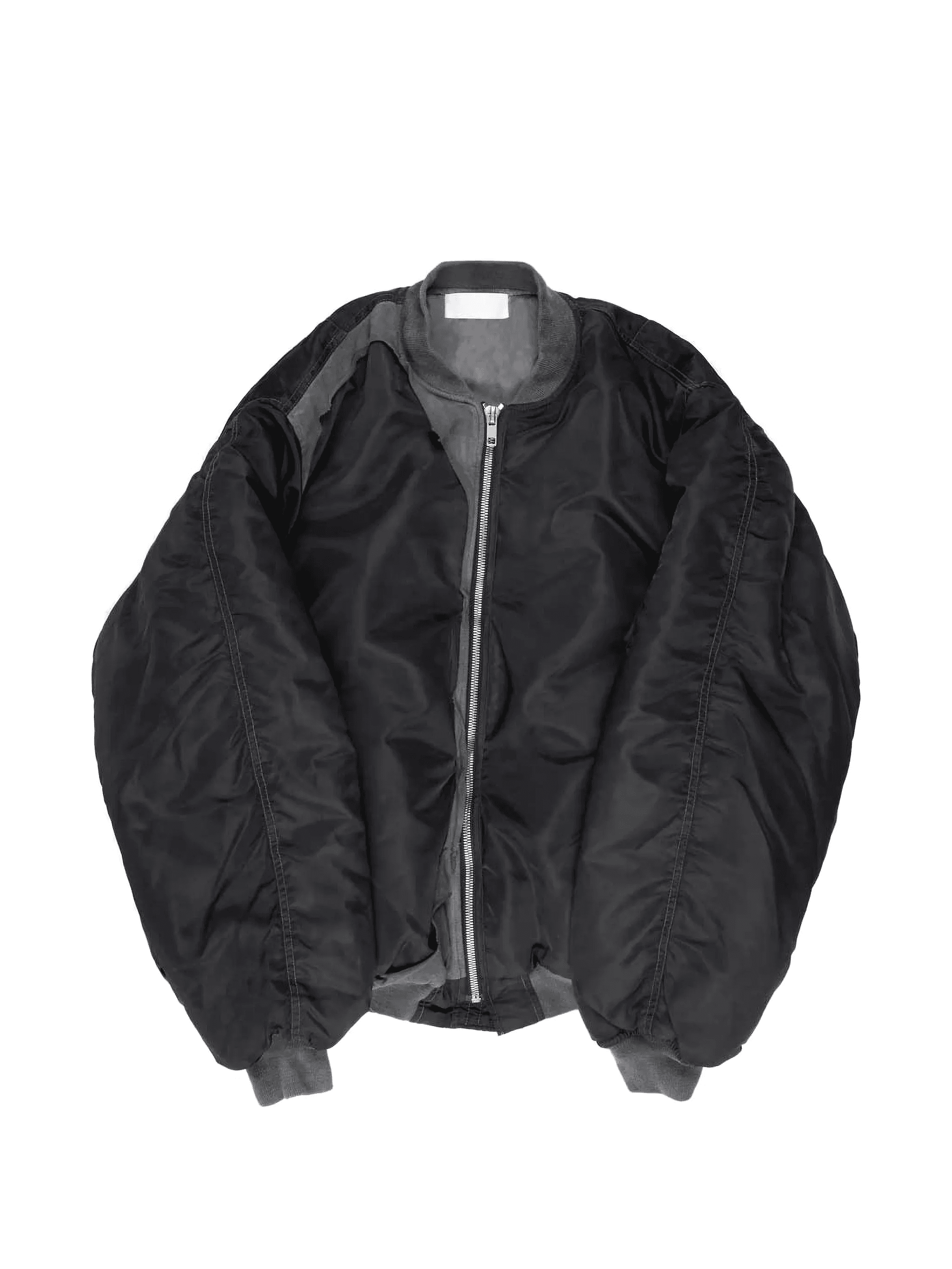 cutout bomber jacket - Image 1
