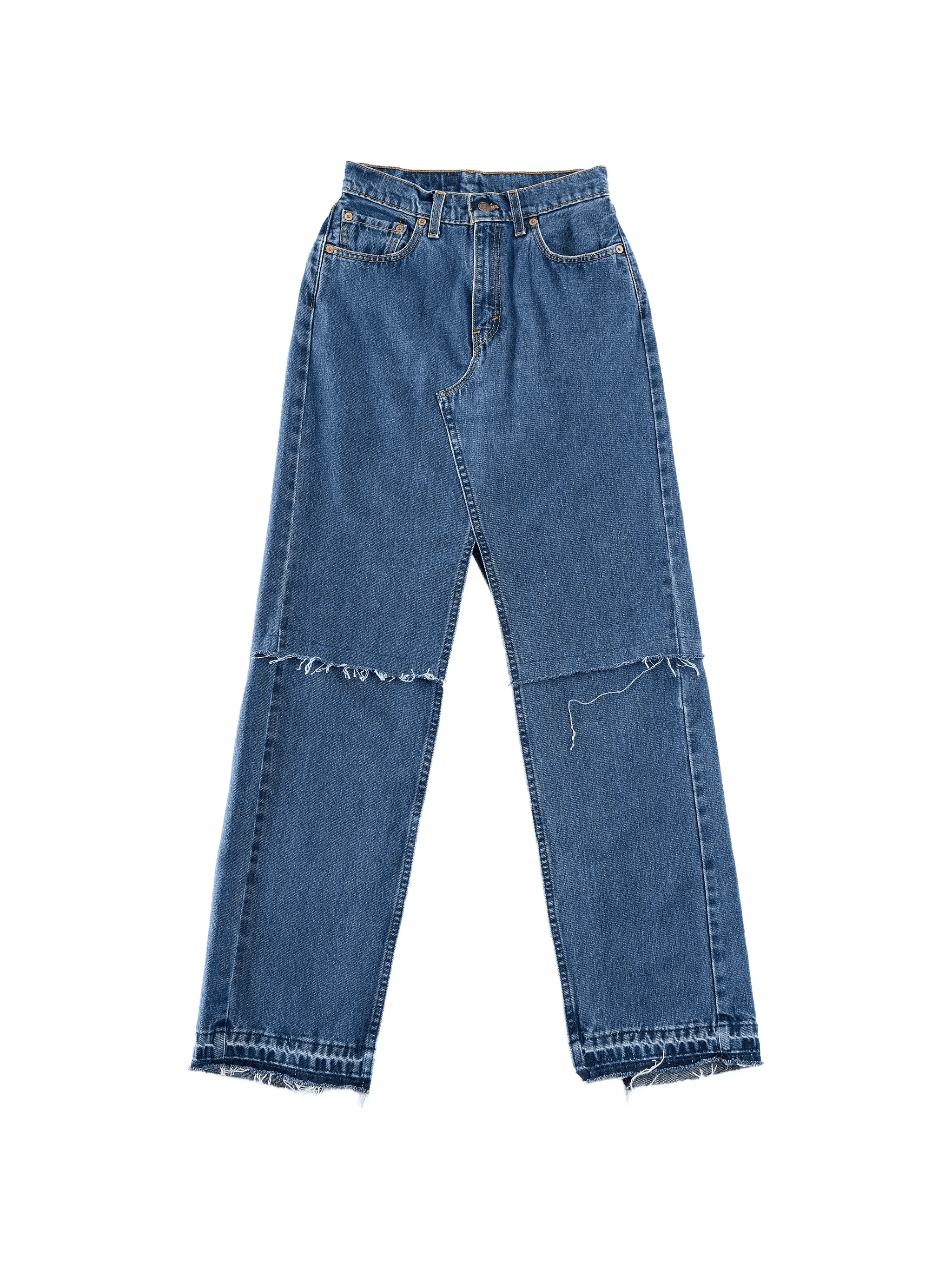 denim maxi skirt - Image 1