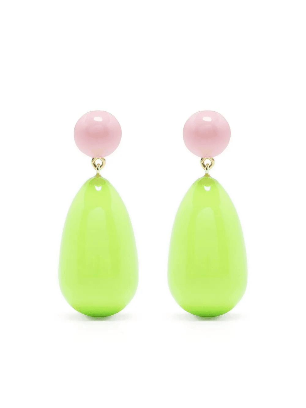 drop enamel earrings - Image 1