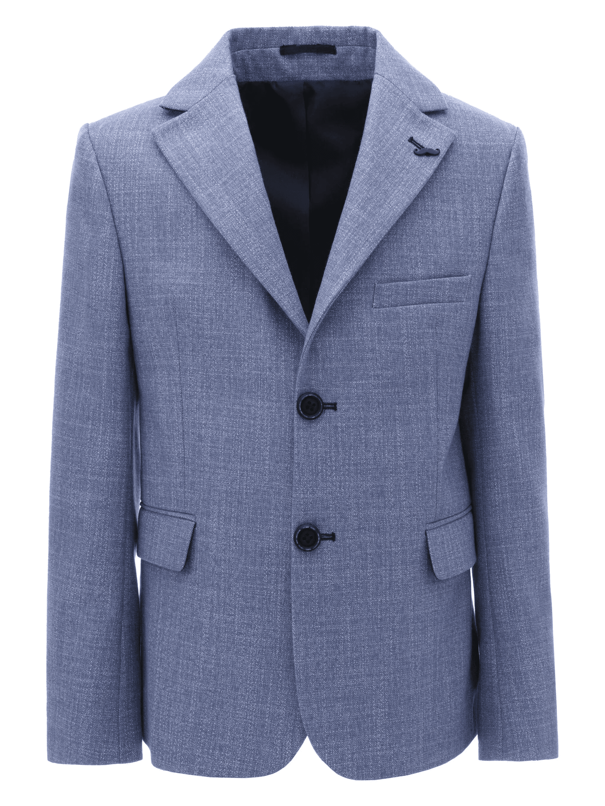tweed single-breasted blazer - Image 1