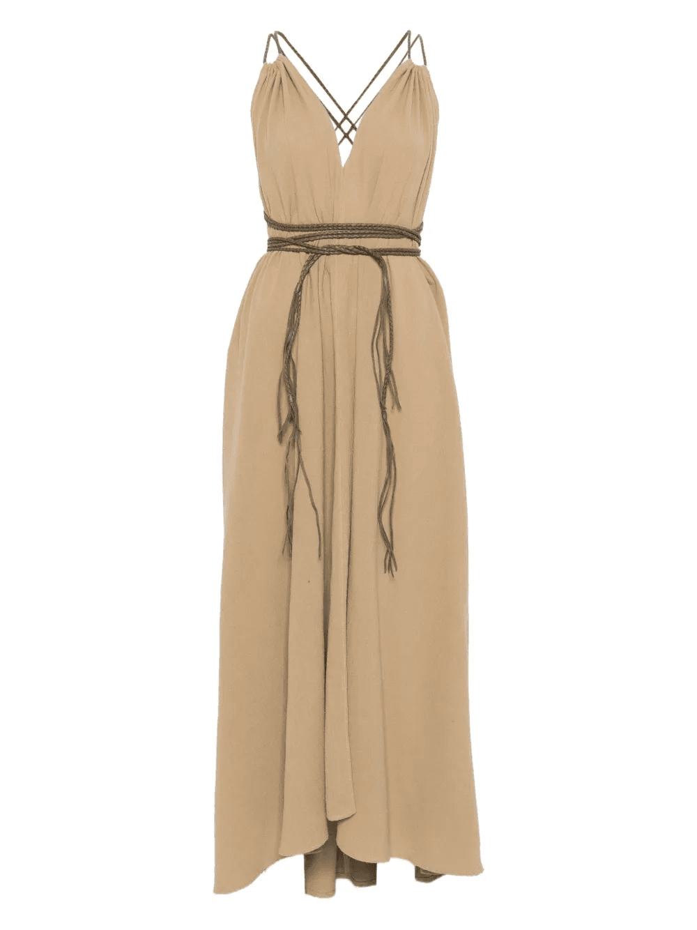 criss-cross asymmetric day dress - Image 1