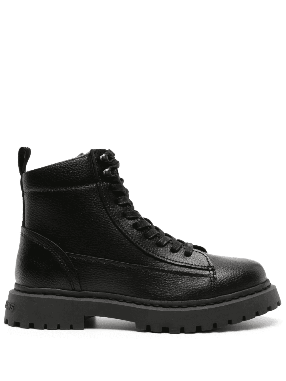 lace-up ankle leather boots - Image 1