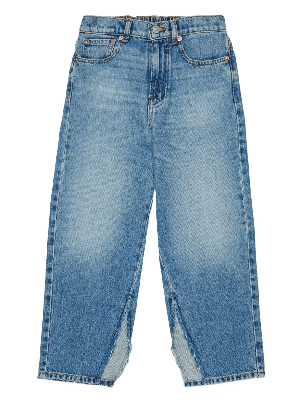 split denim jeans - Image 1