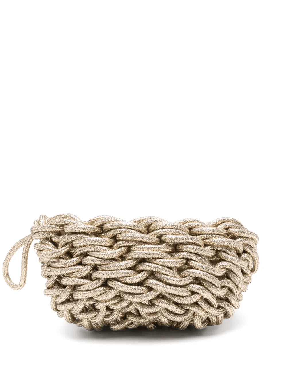 Lina woven clutch bag - Image 1