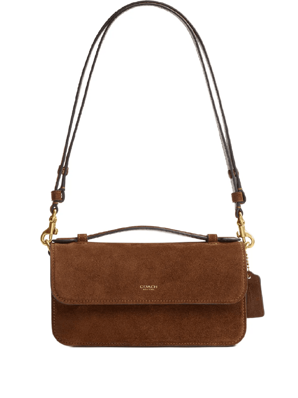 Elora suede crossbody bag - Image 1