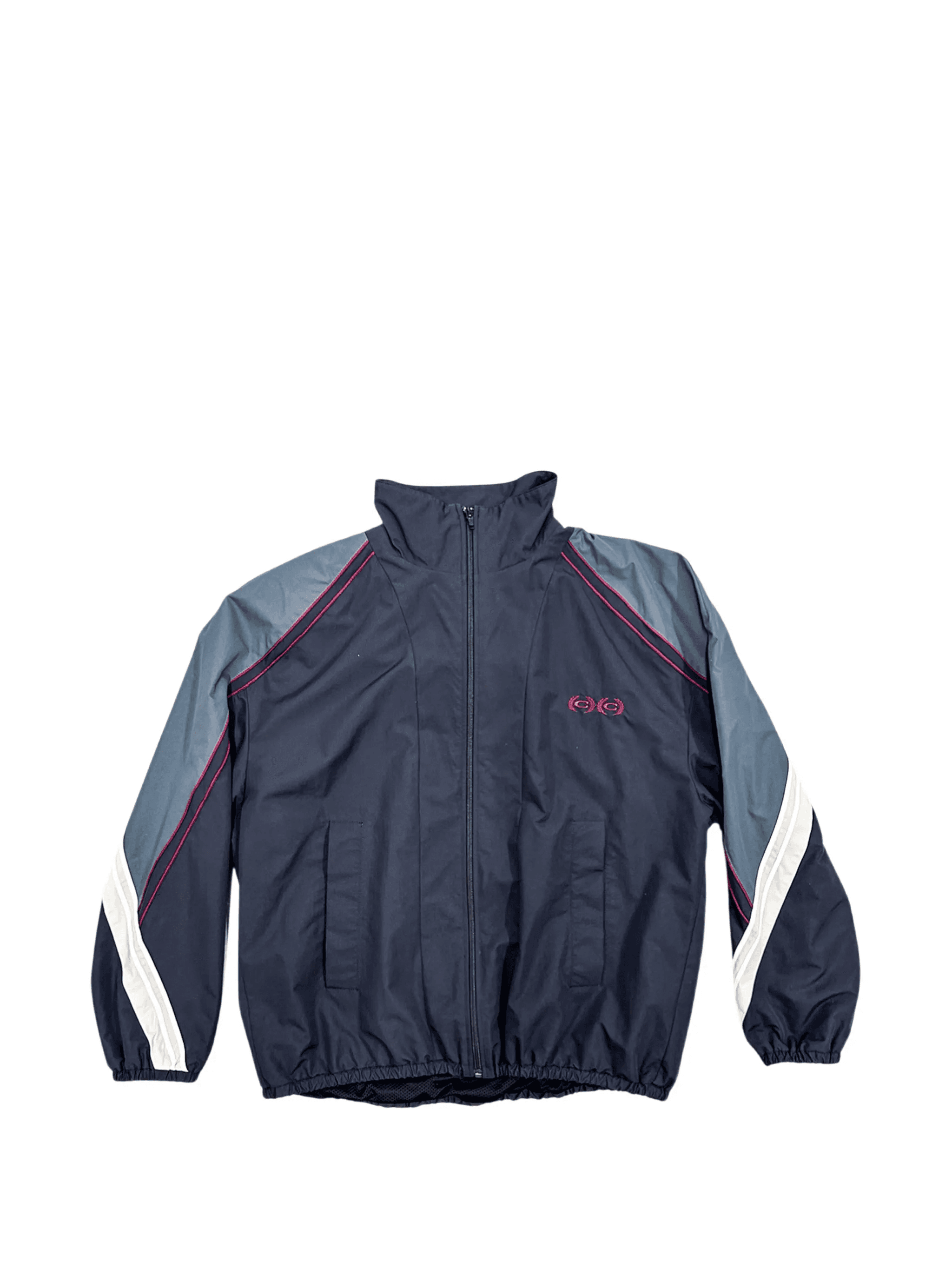 hooded colour-block jacket - Image 1