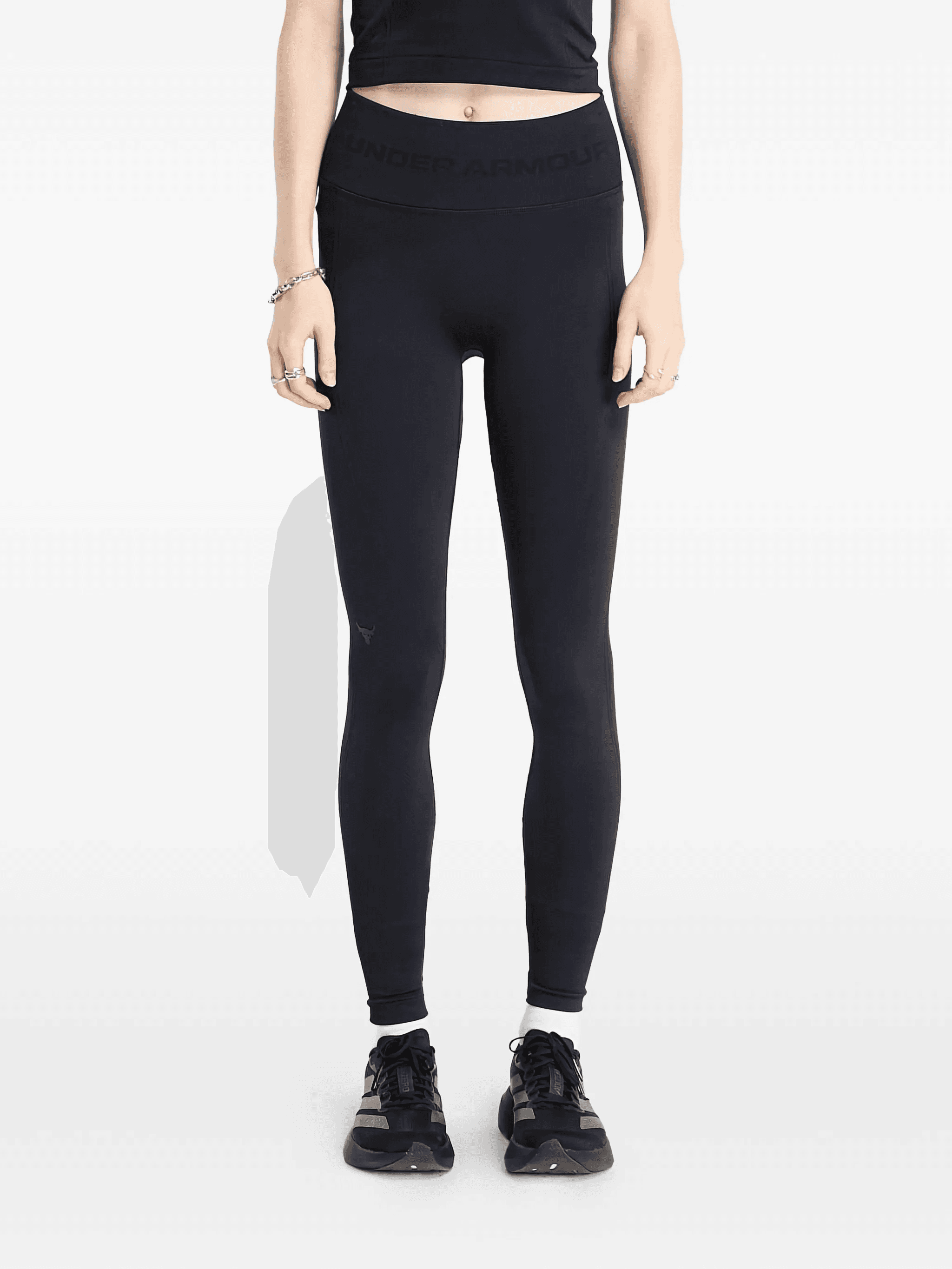 Project Rock high-rise ribbed leggings - Image 1