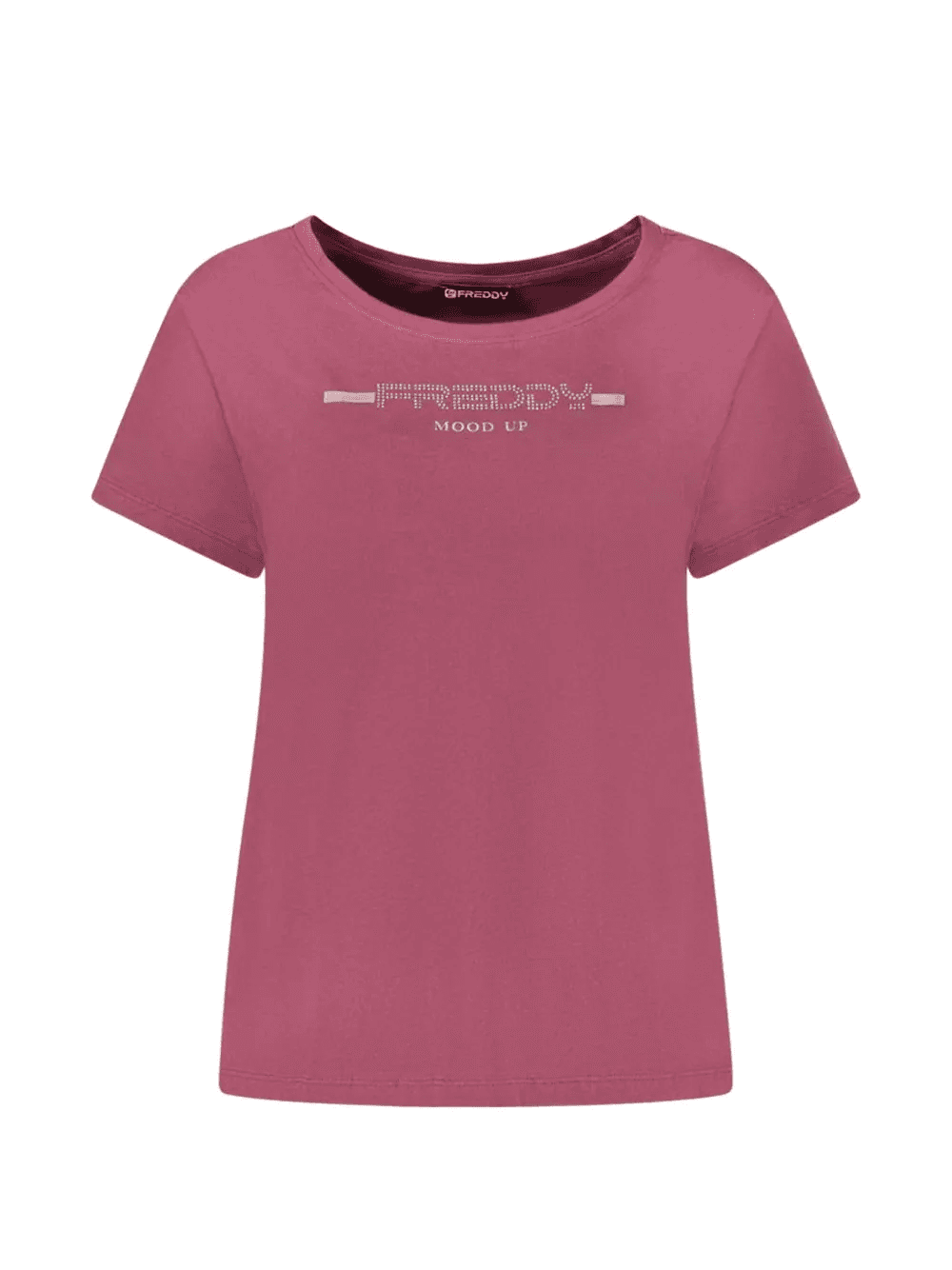 rhinestone-embellished logo T-shirt - Image 1