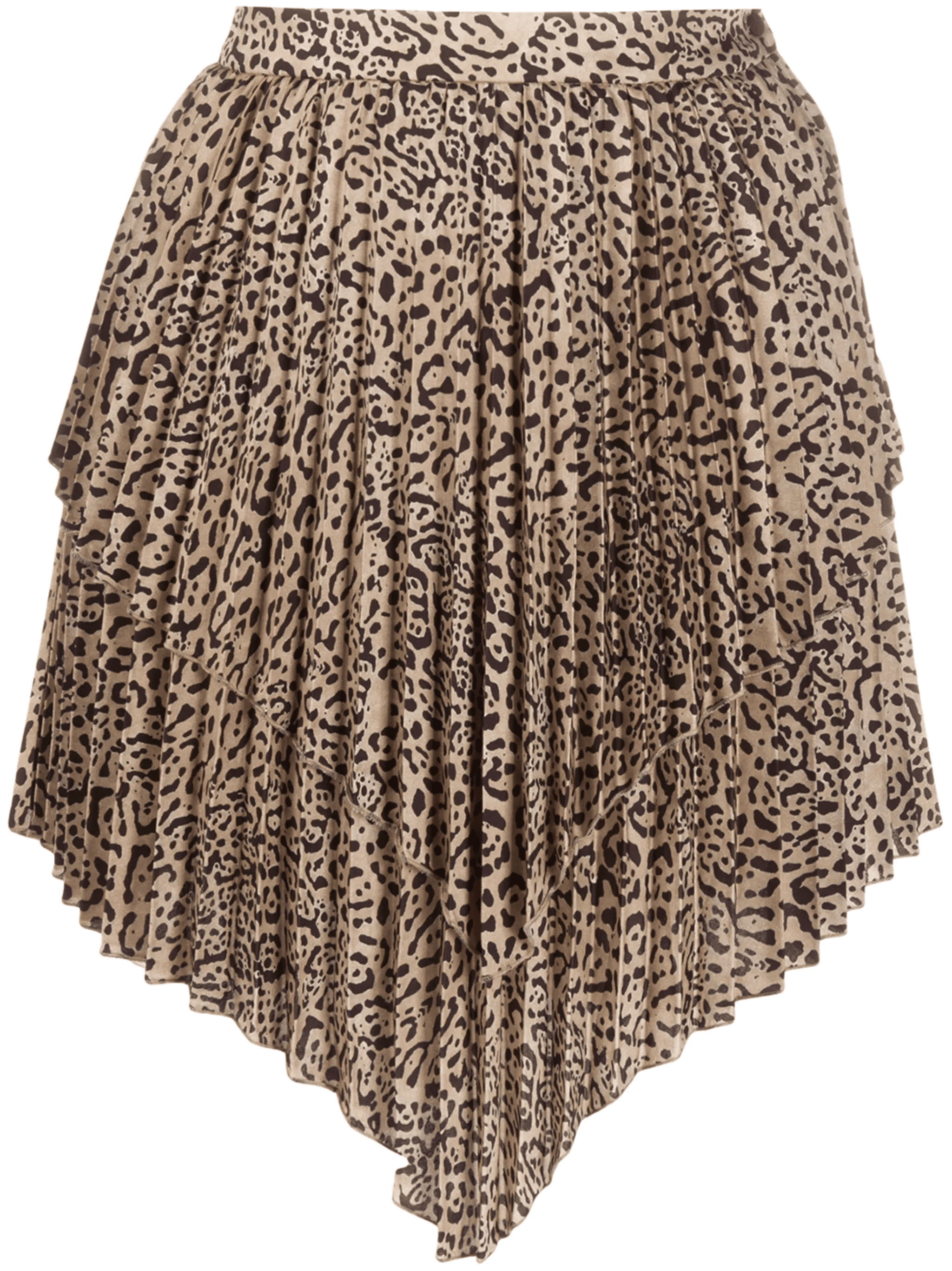 layered pleated skirt - Image 1