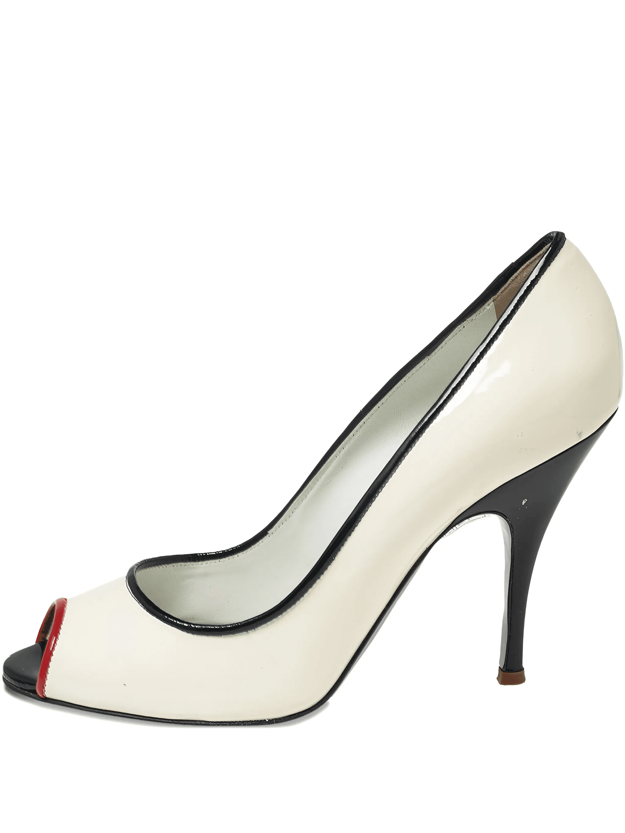 110mm peep-toe pumps - Image 1