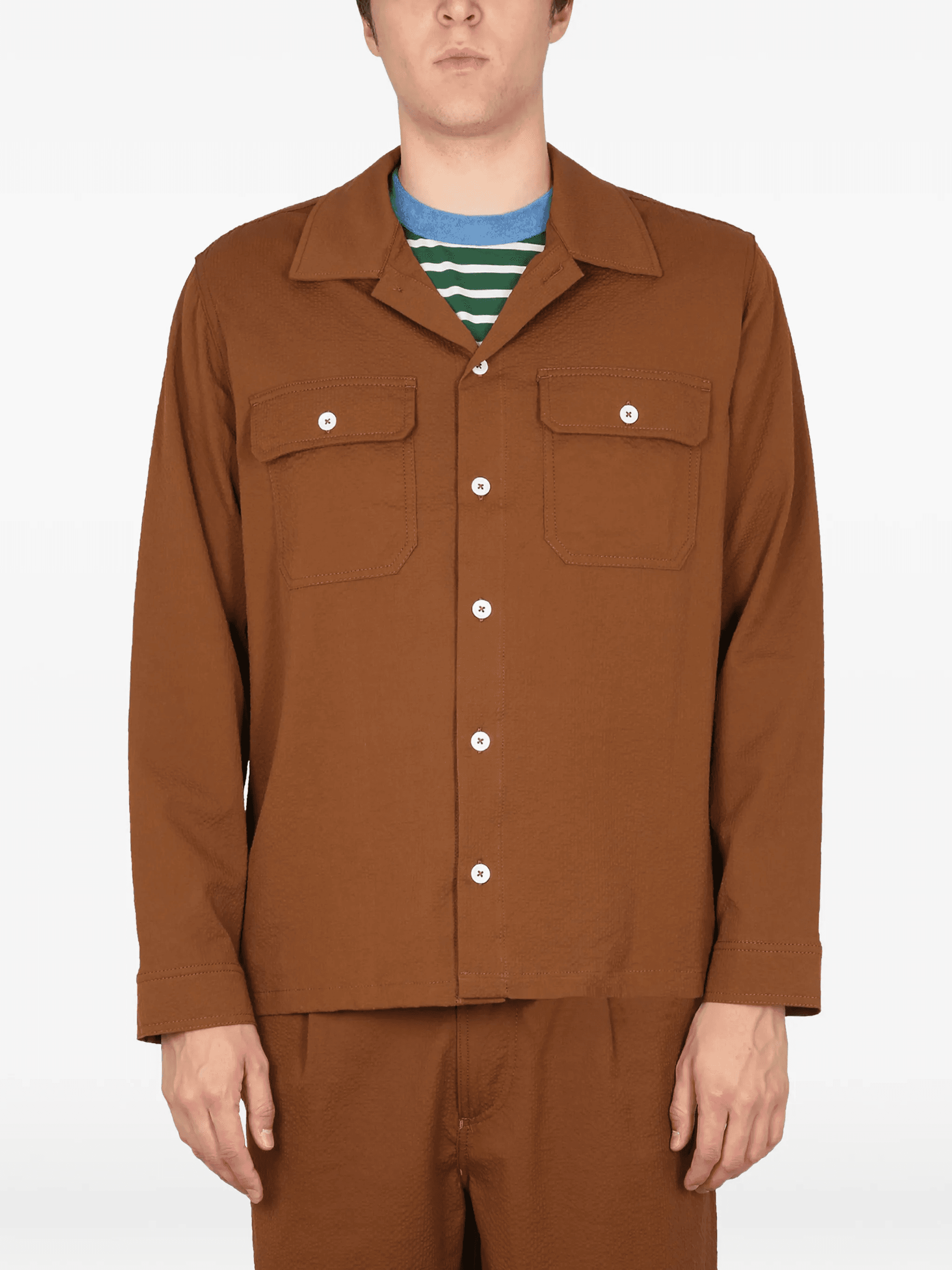 pocket buttoned shirt - Image 1