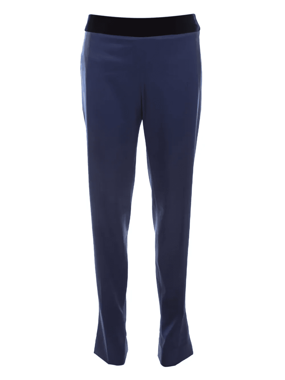 velvet-waistband trousers - Image 1