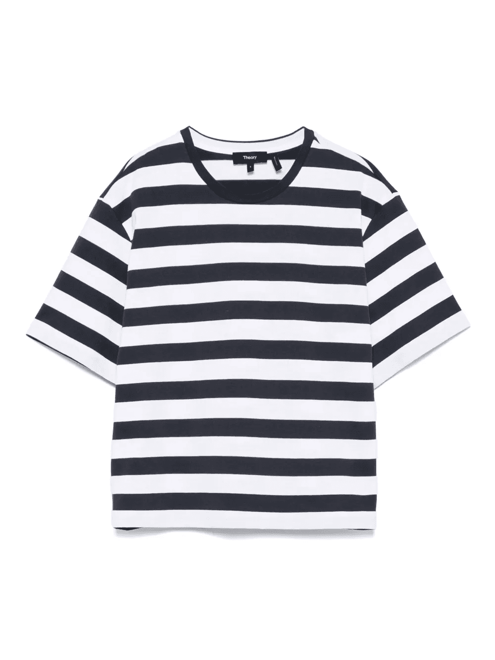 wide stripe T-shirt - Image 1
