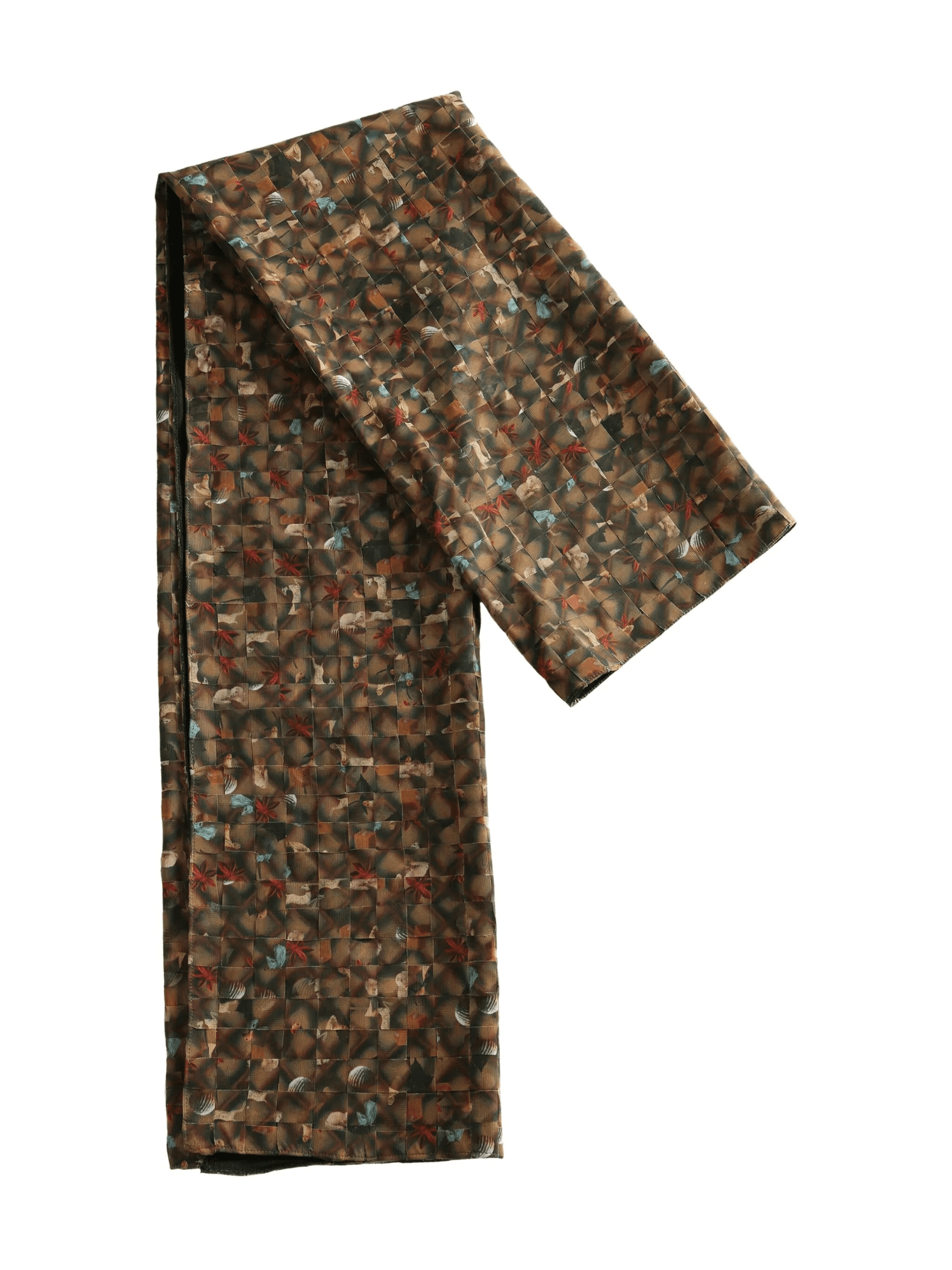 macramé patterned scarf - Image 1