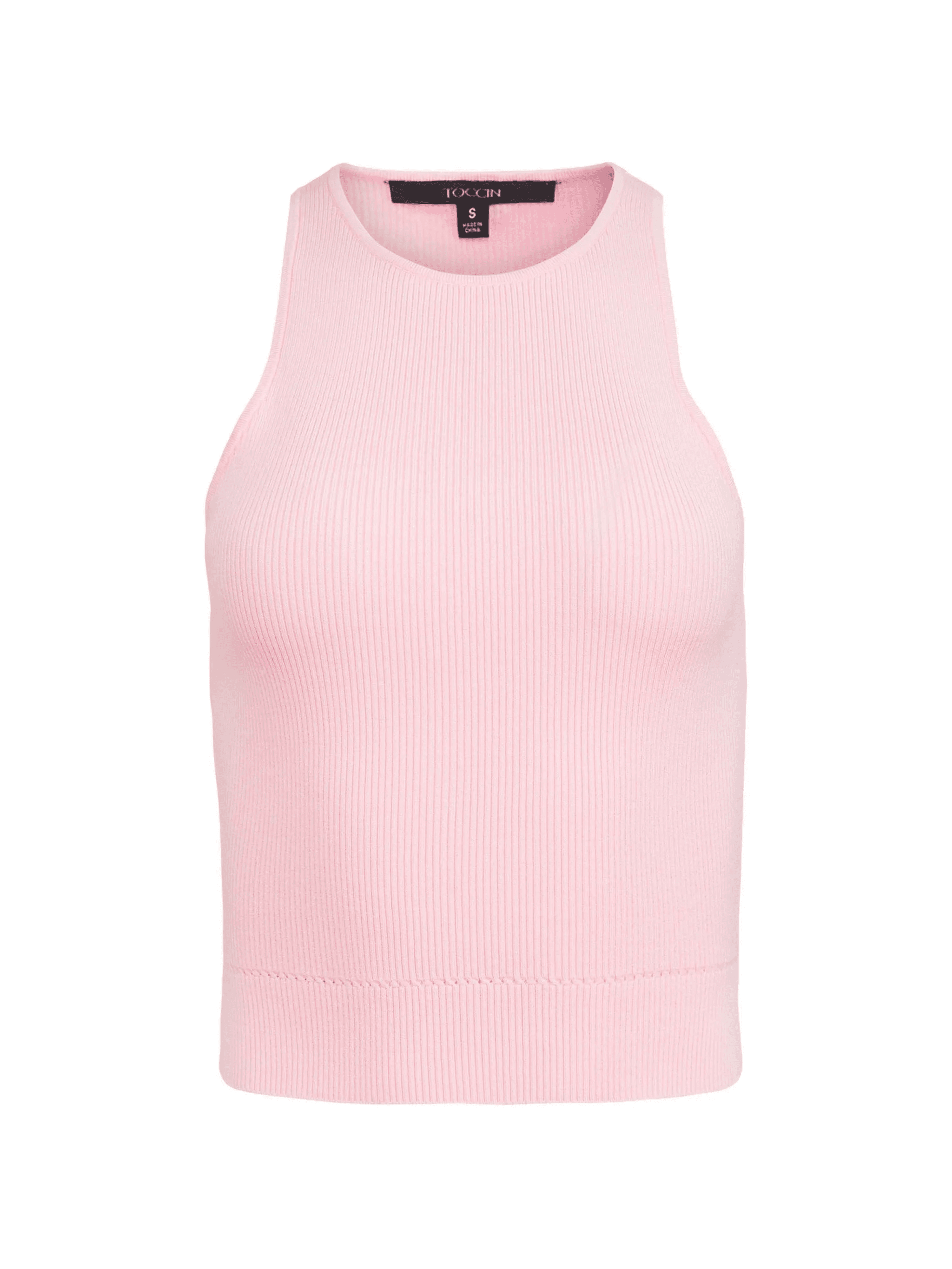 Avery racer ribbed tank top - Image 1