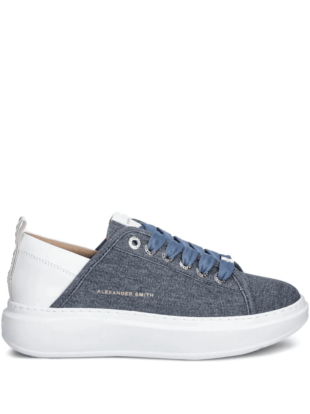 lace-up platform sneakers - Image 1