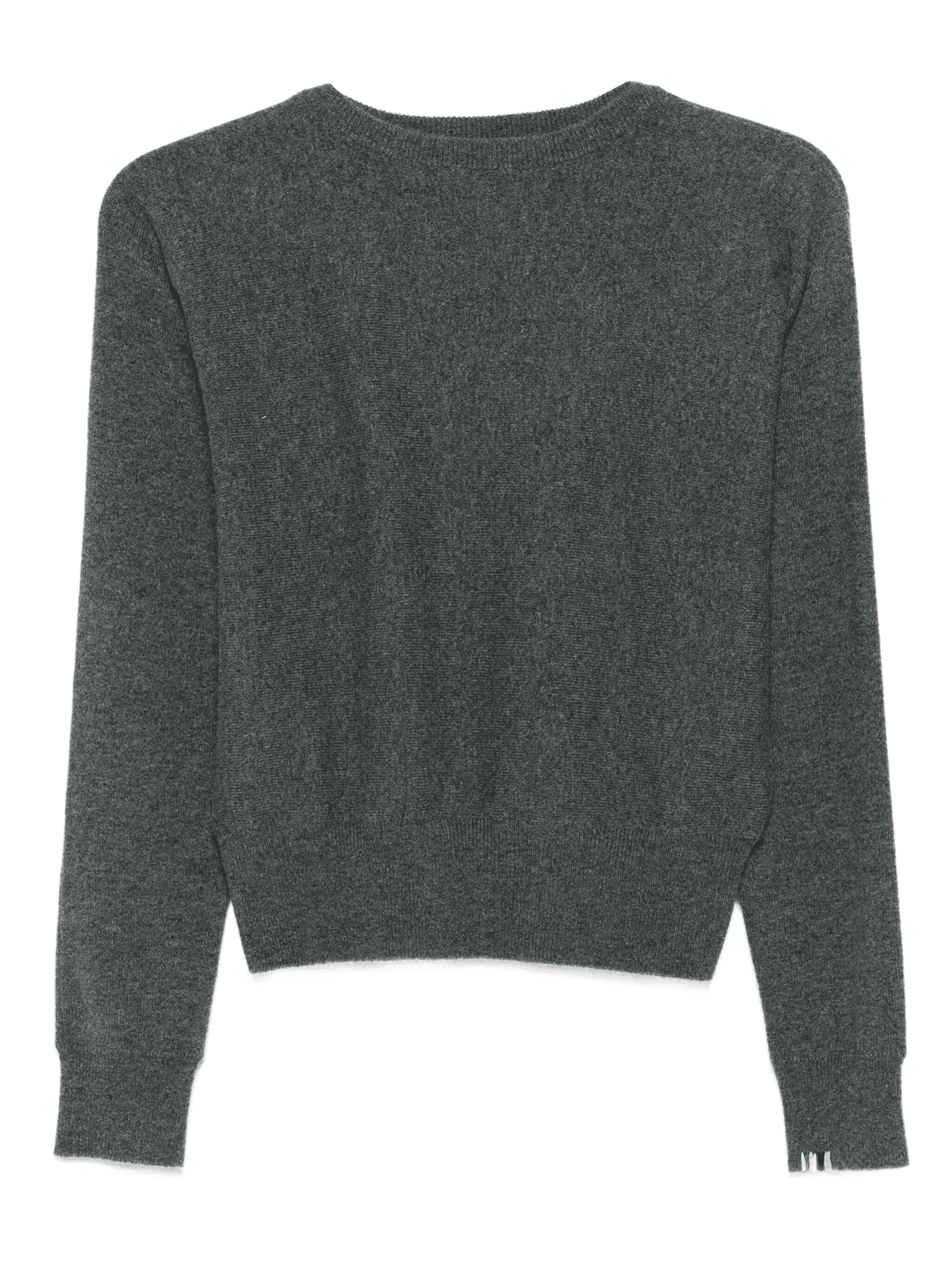 belle felt long-sleeve sweater - Image 1