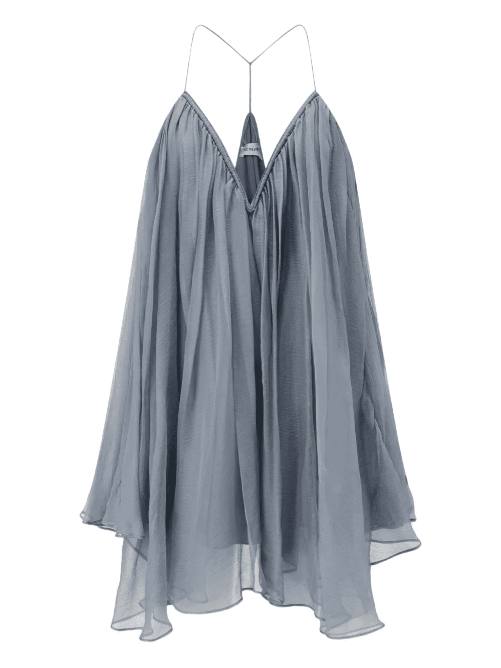 V-neck silk top - Image 1