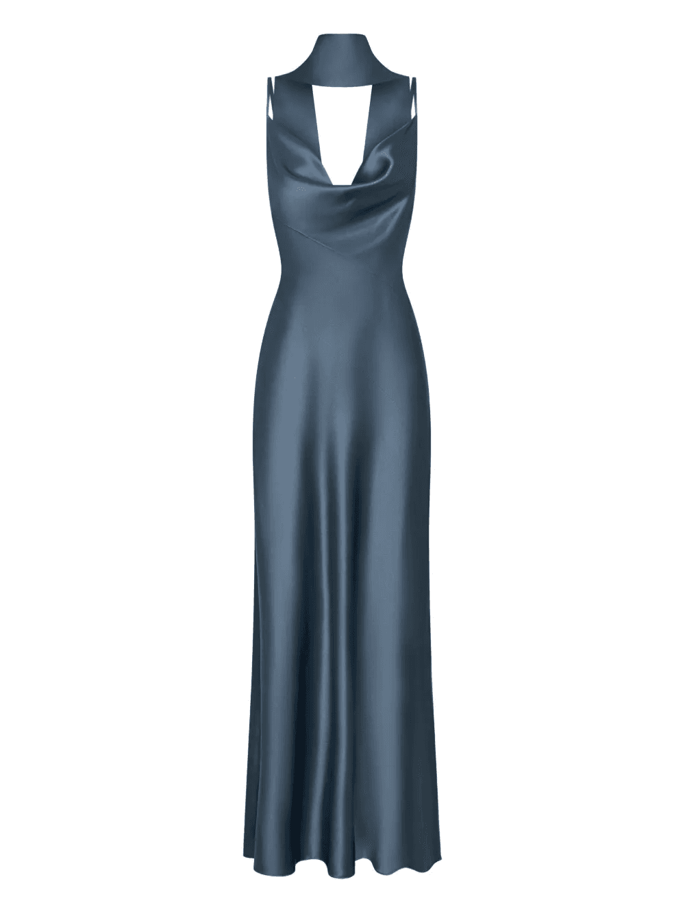 cowl-neck maxi dress - Image 1