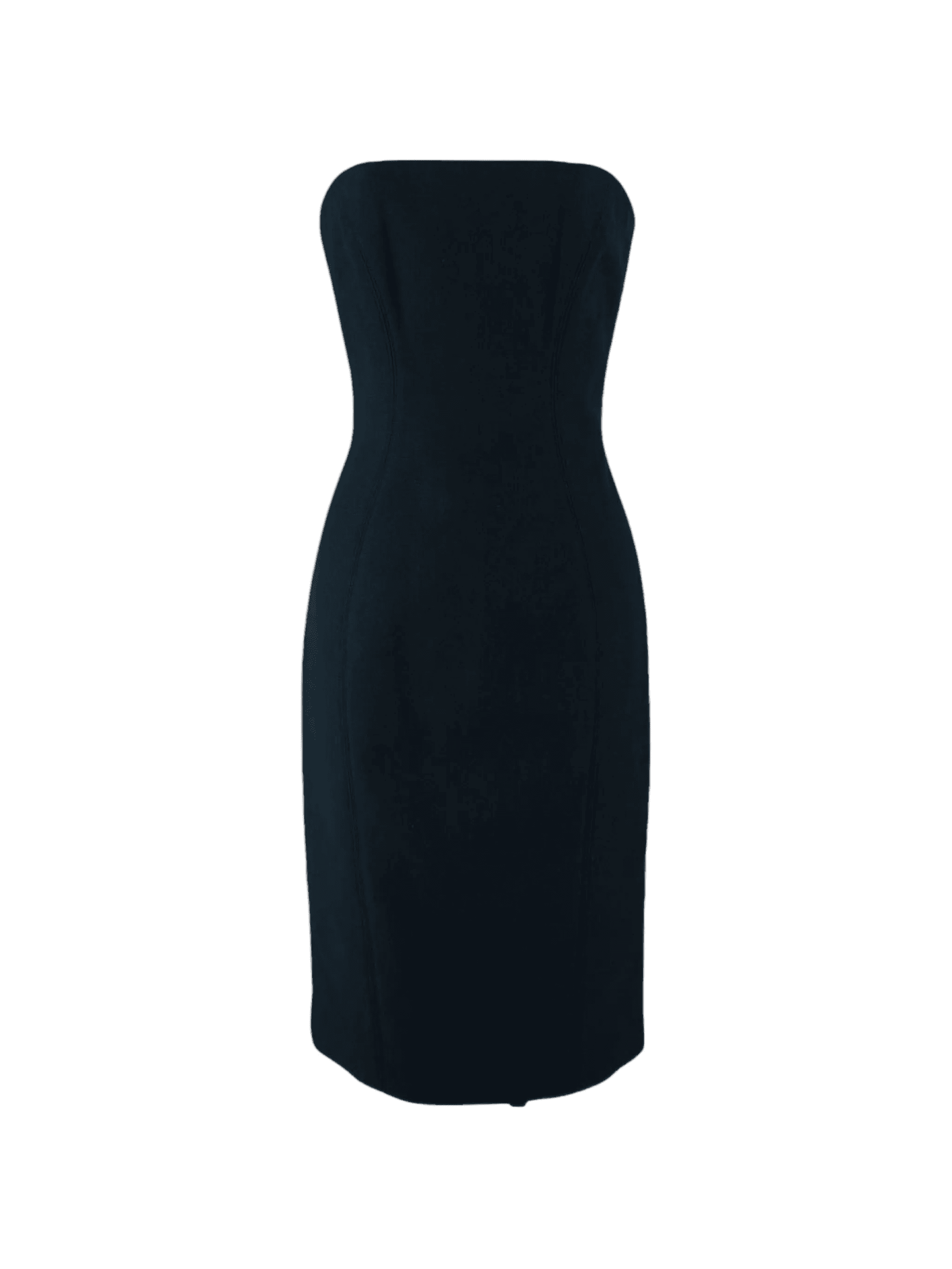 strapless cotton dress - Image 1