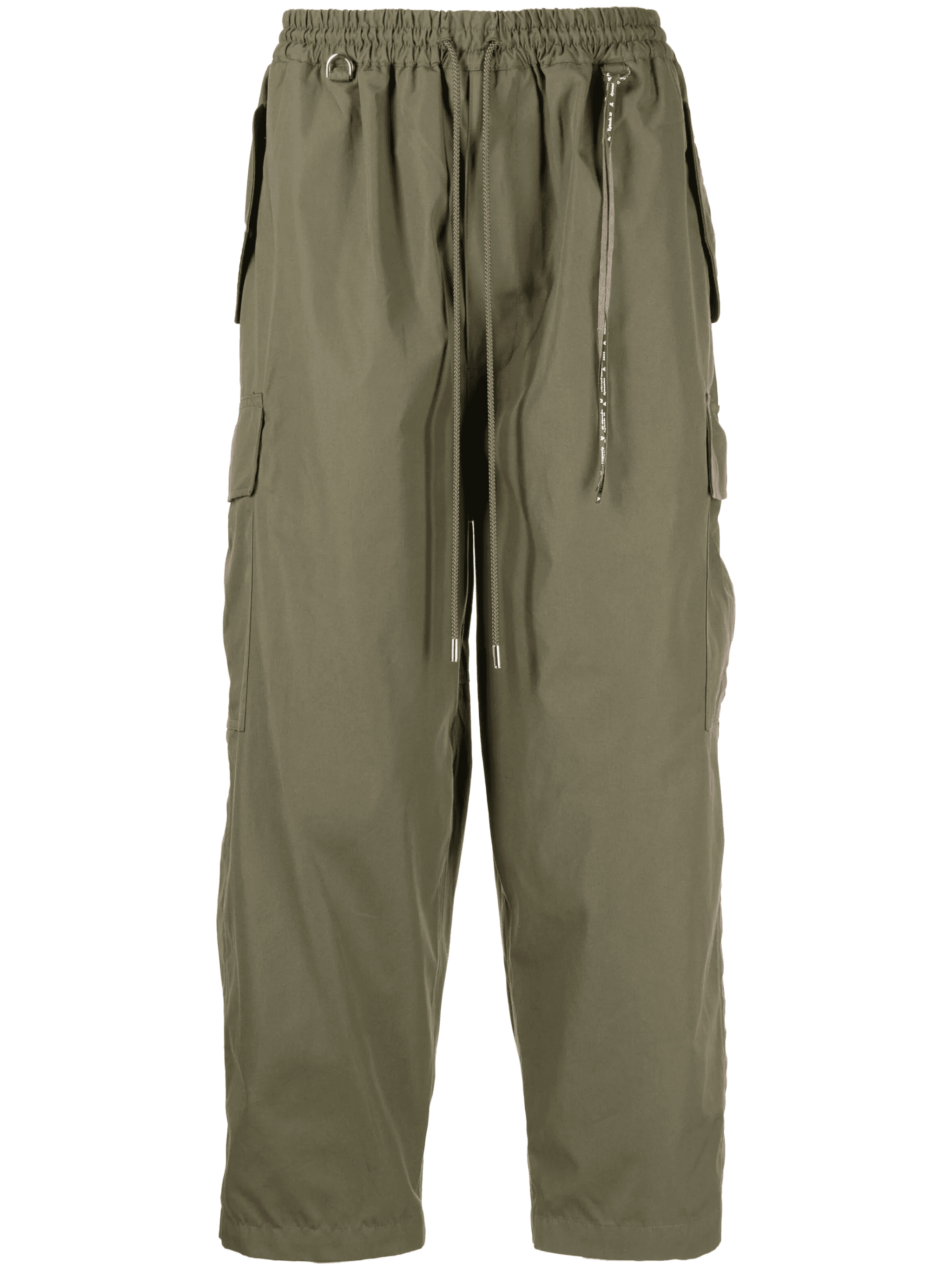 cotton-blend cargo trousers - Image 1
