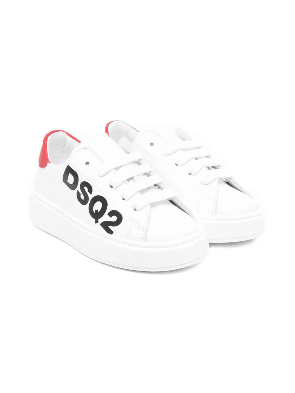 logo-print lace-up sneakers - Image 1