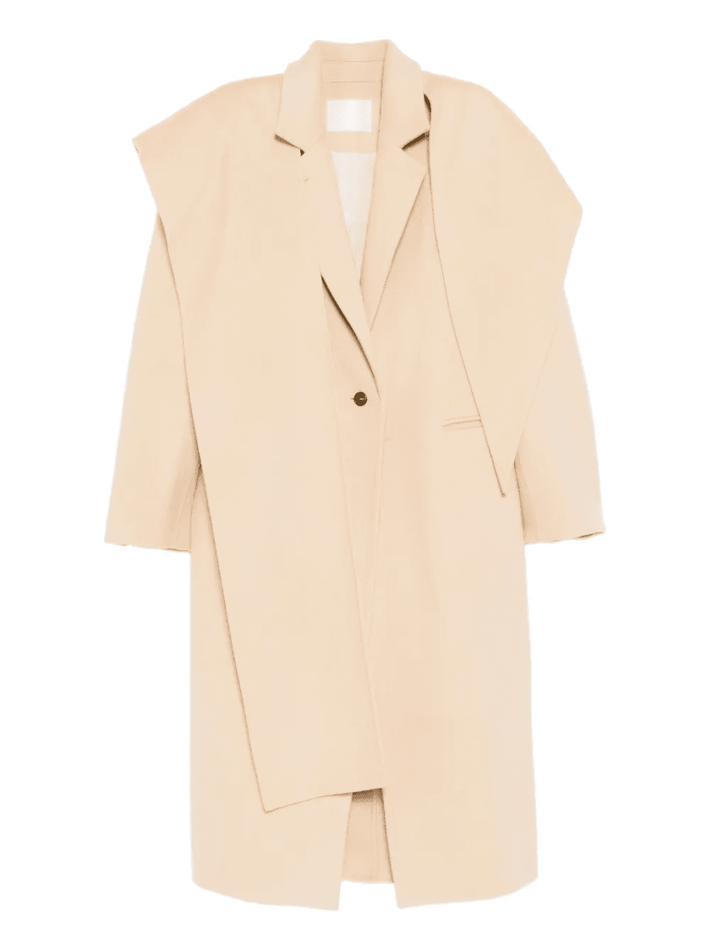 single-breasted trench coat - Image 1