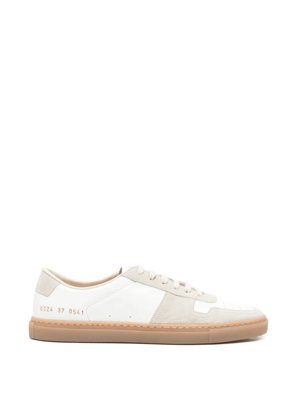 panelled lace-up sneakers - Image 1