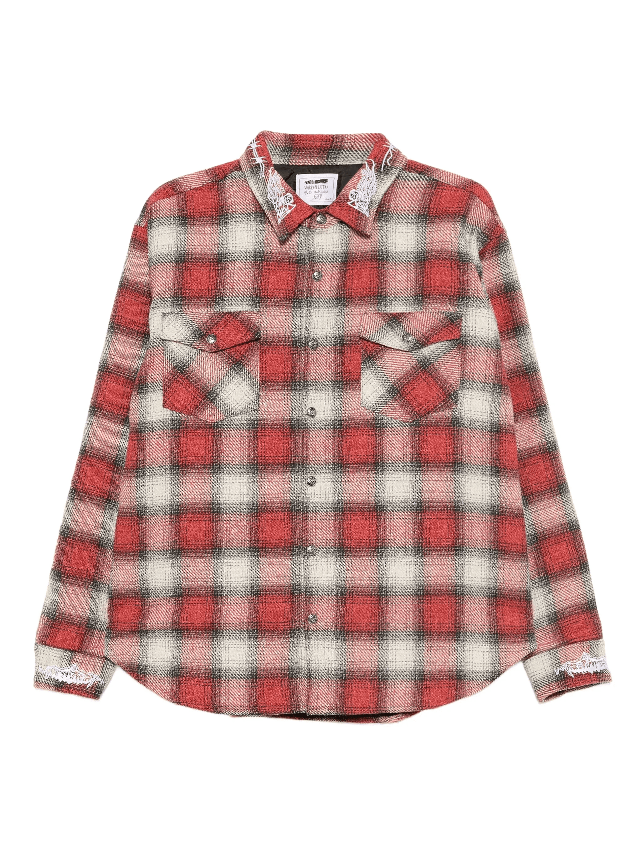 plaid shirt jacket - Image 1
