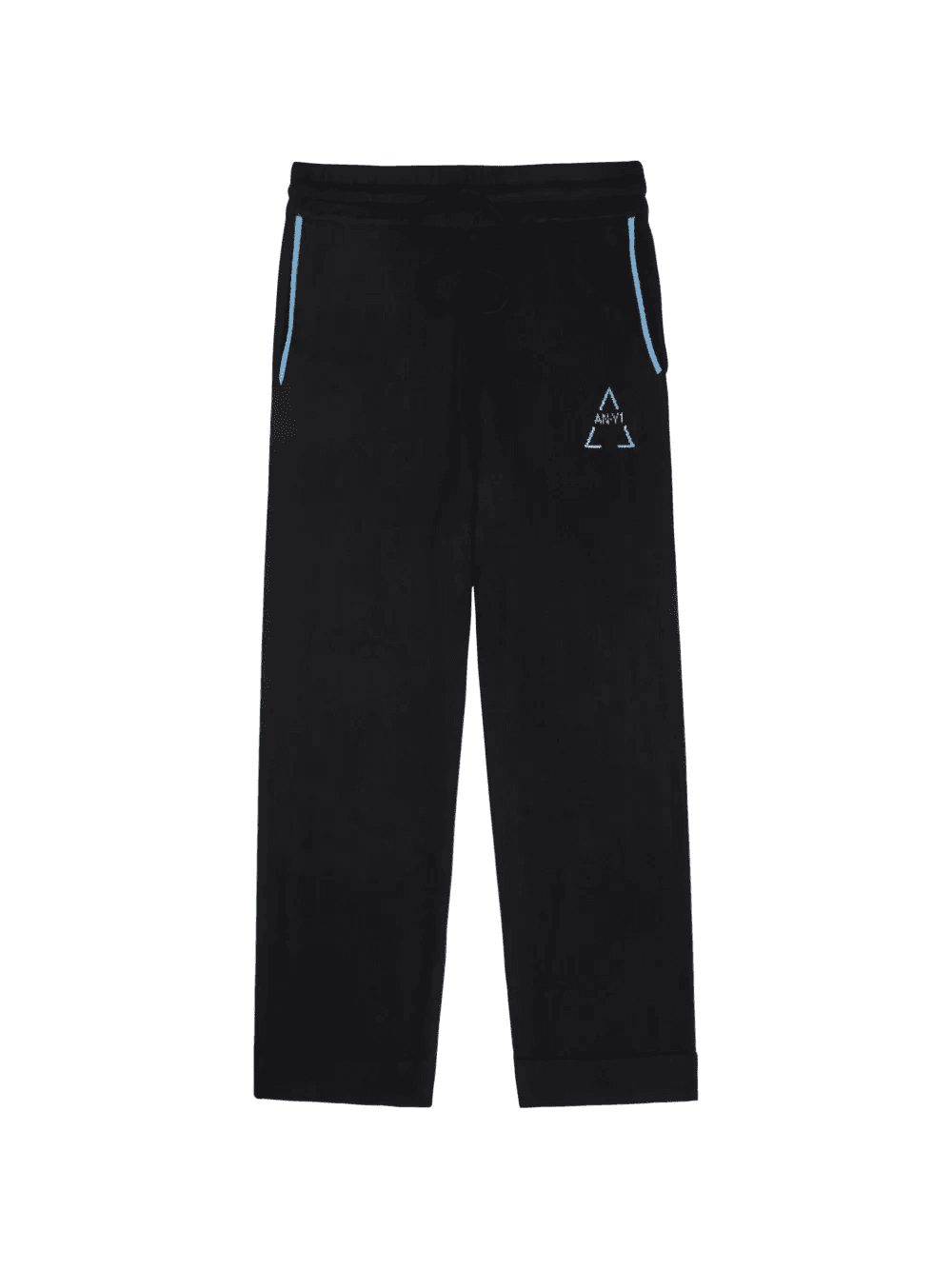 Vita logo-intarsia cashmere track pants - Image 1
