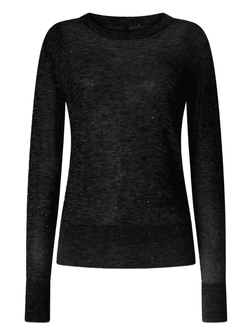 crew-neck long-sleeve sweater - Image 1