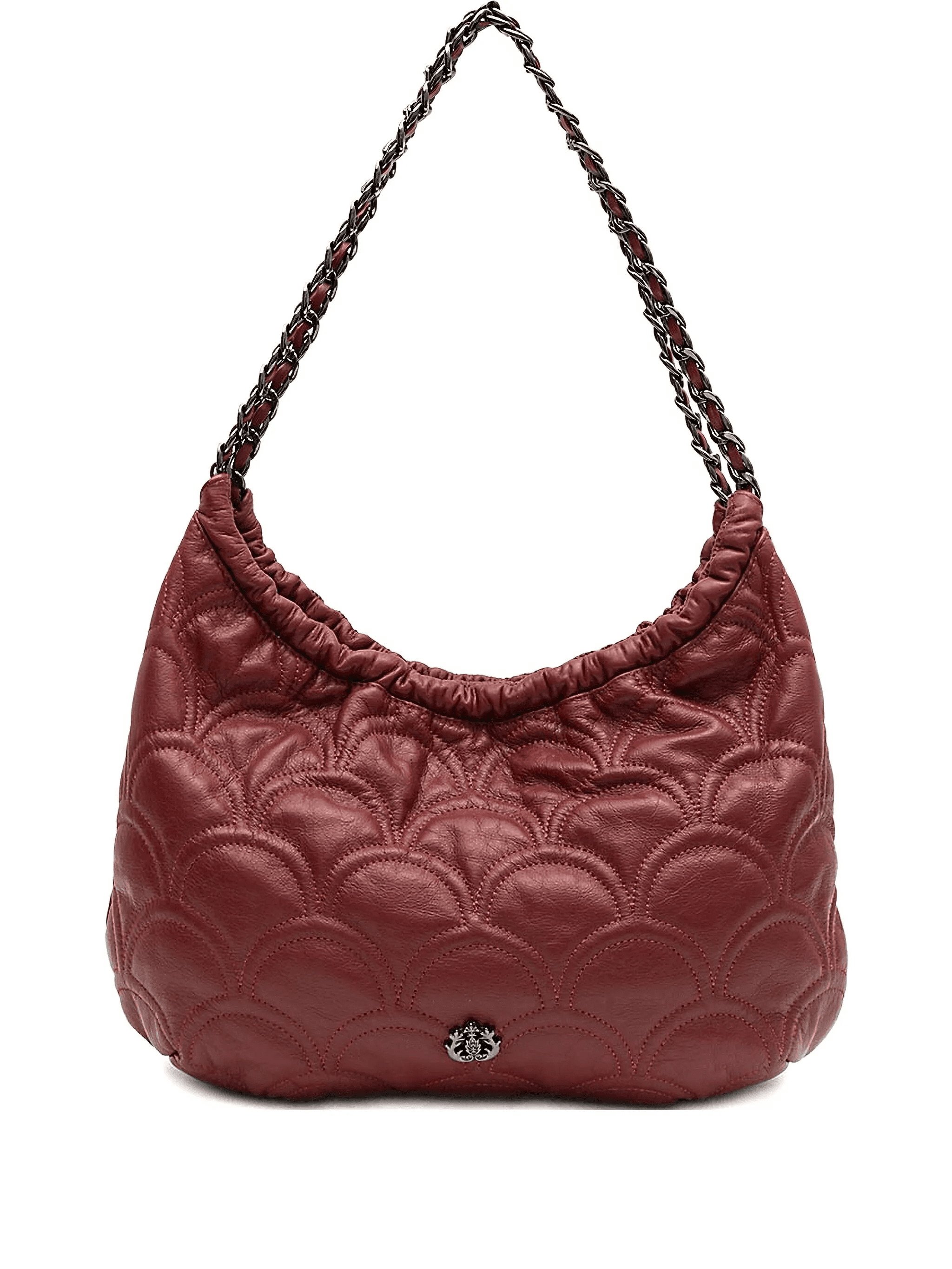 quilted chain shoulder bag - Image 1