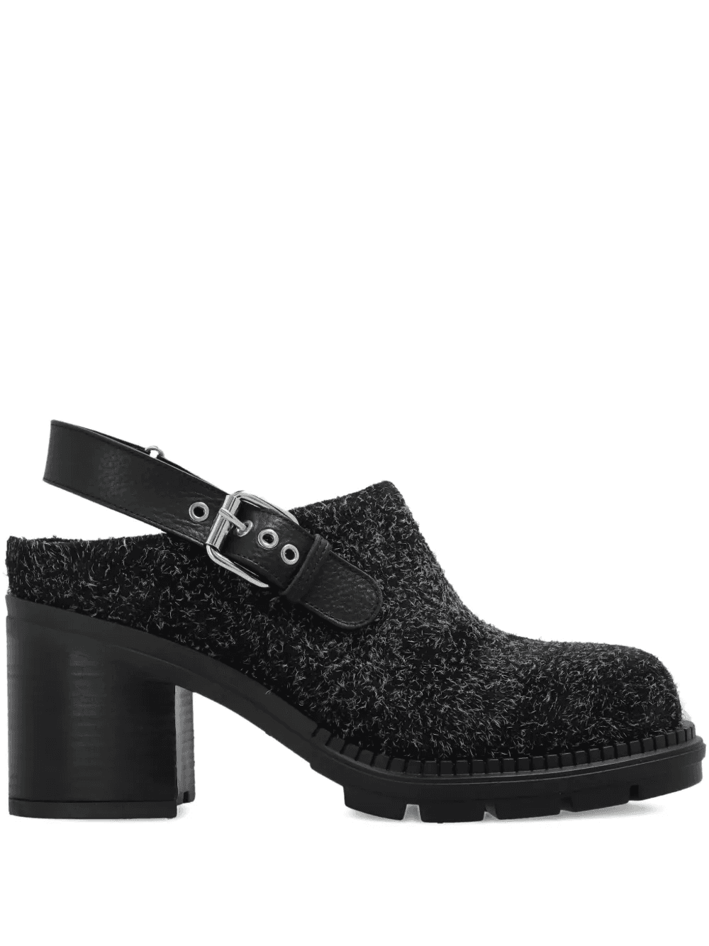 85mm Franky buckle-strap mules - Image 1