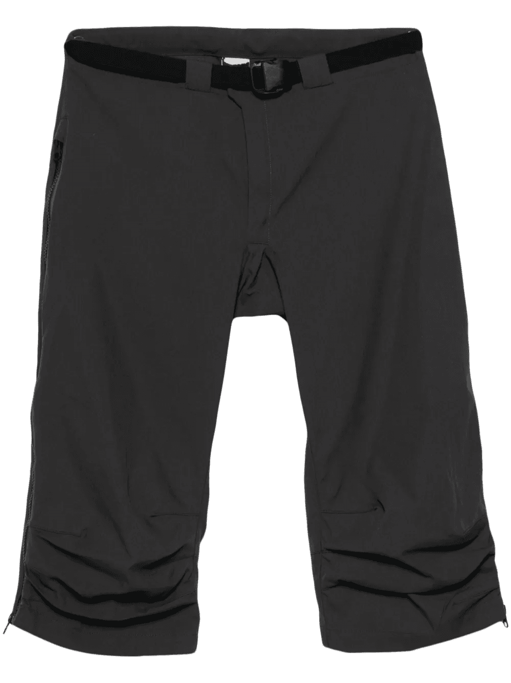 belted canvas long shorts - Image 1