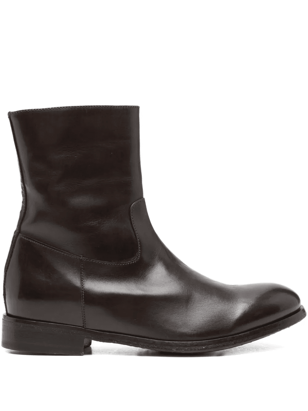 25mm leather ankle boots - Image 1