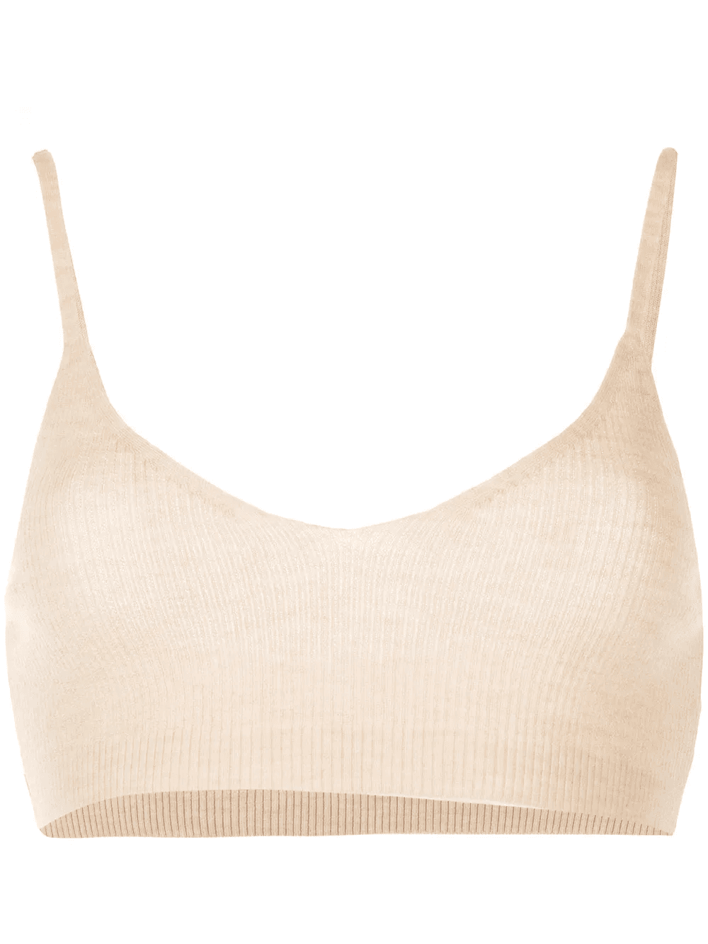 Alessi knitted cashmere bralette - Image 1