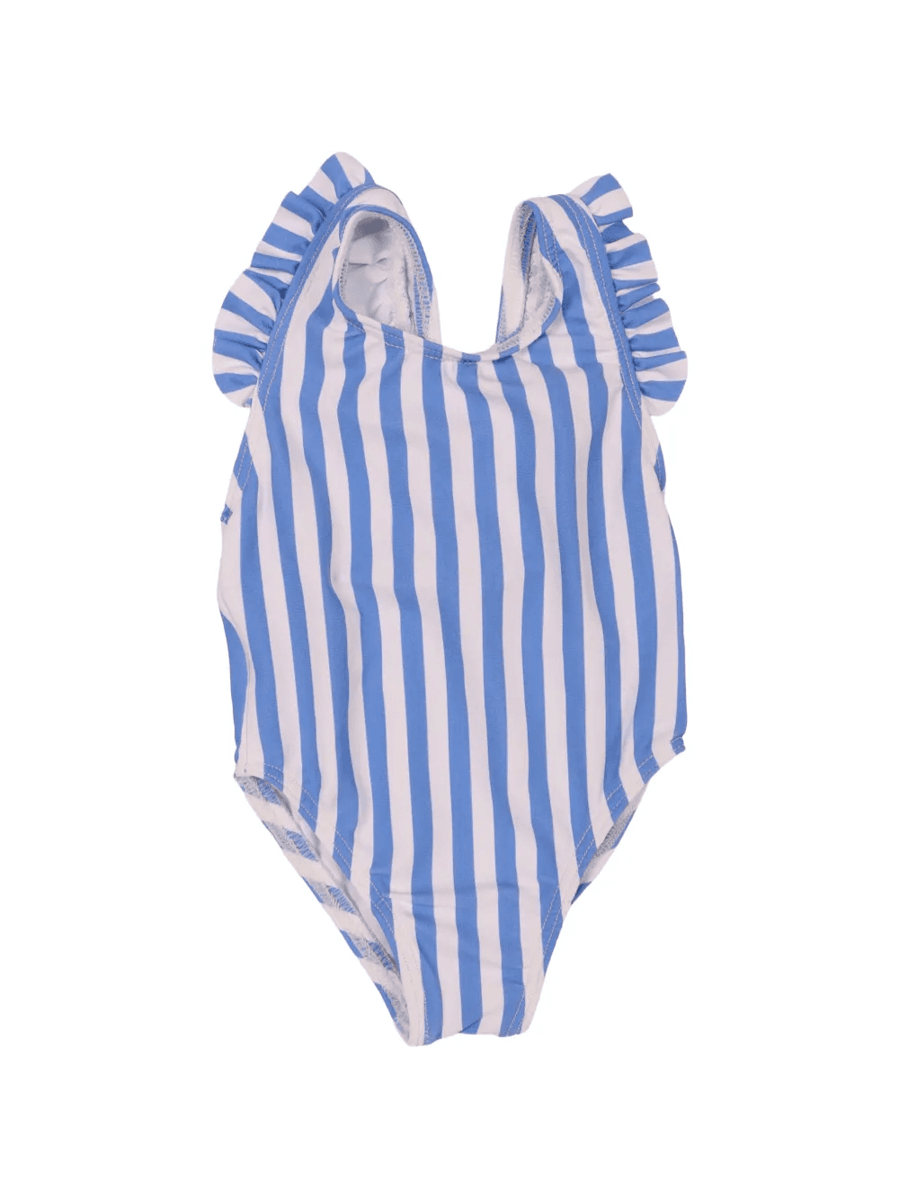 ruffled striped swimsuit - Image 1