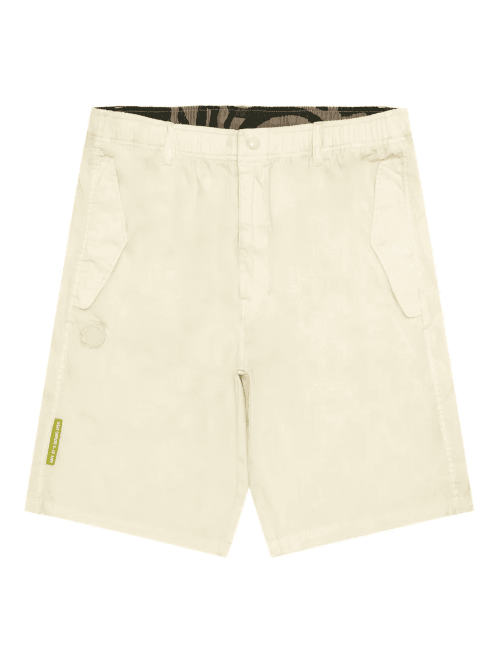 embroidered-patch shorts - Image 1