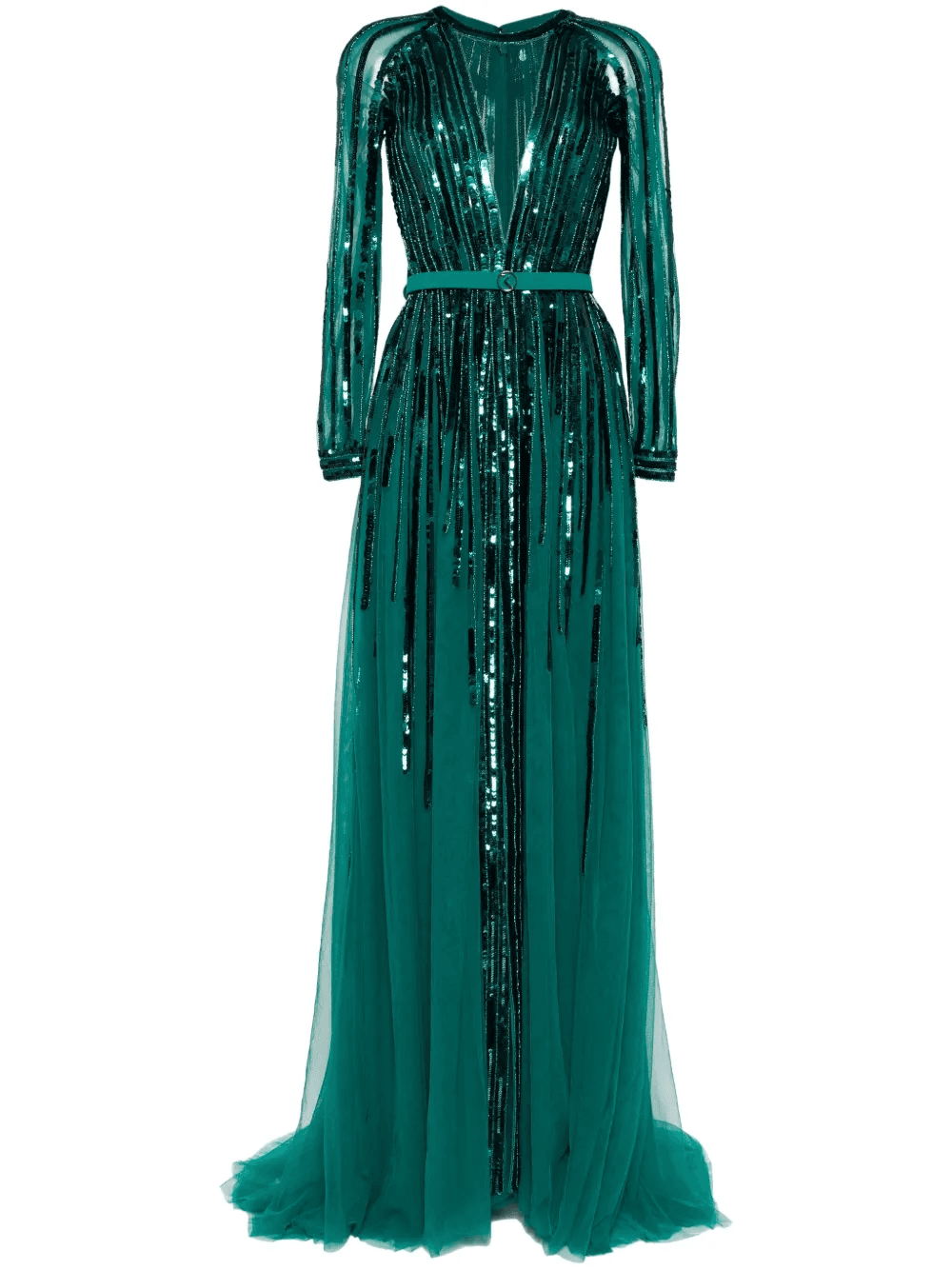 sequin-embellished dress - Image 1