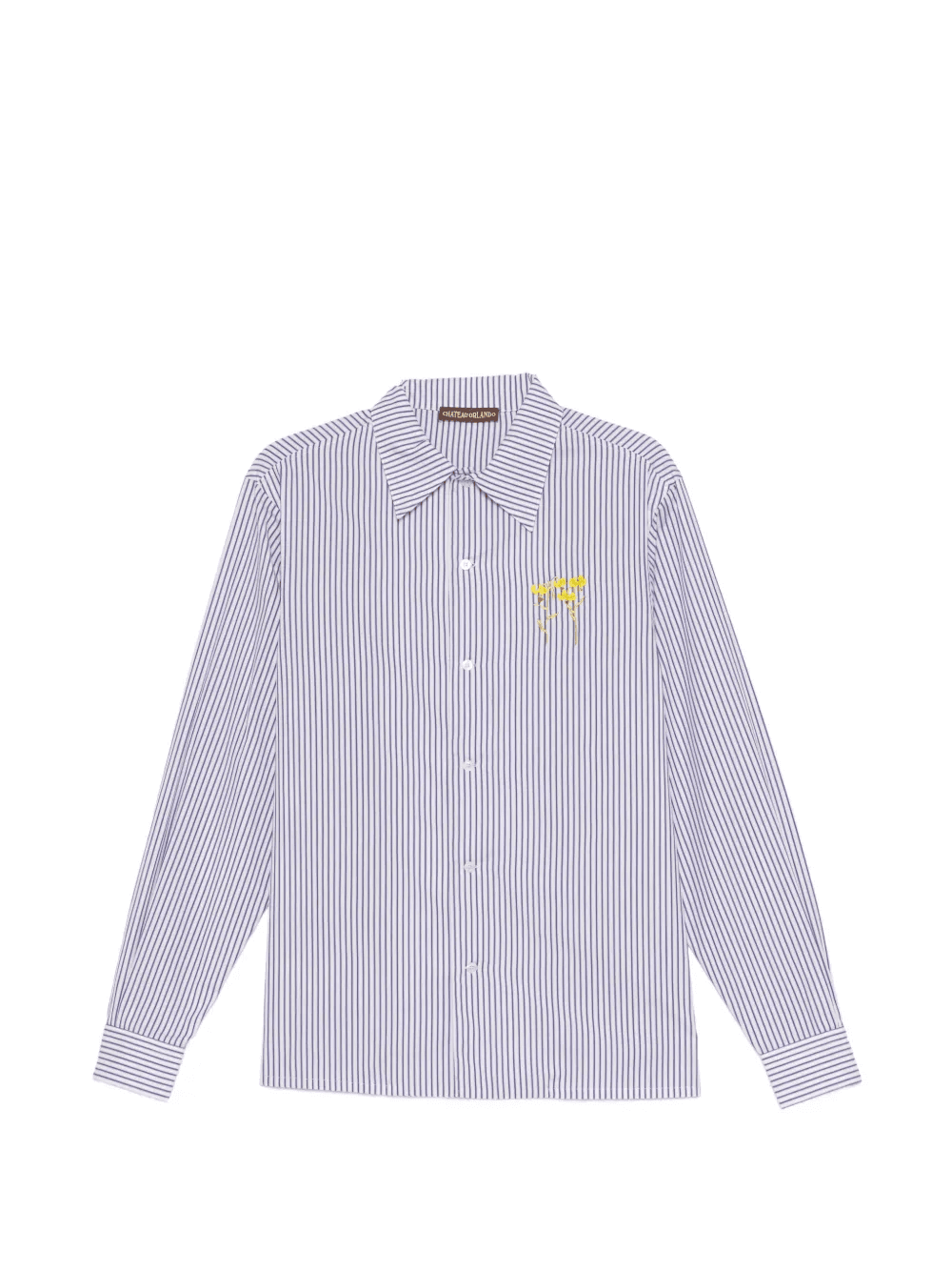 floral-embrodairy shirt - Image 1