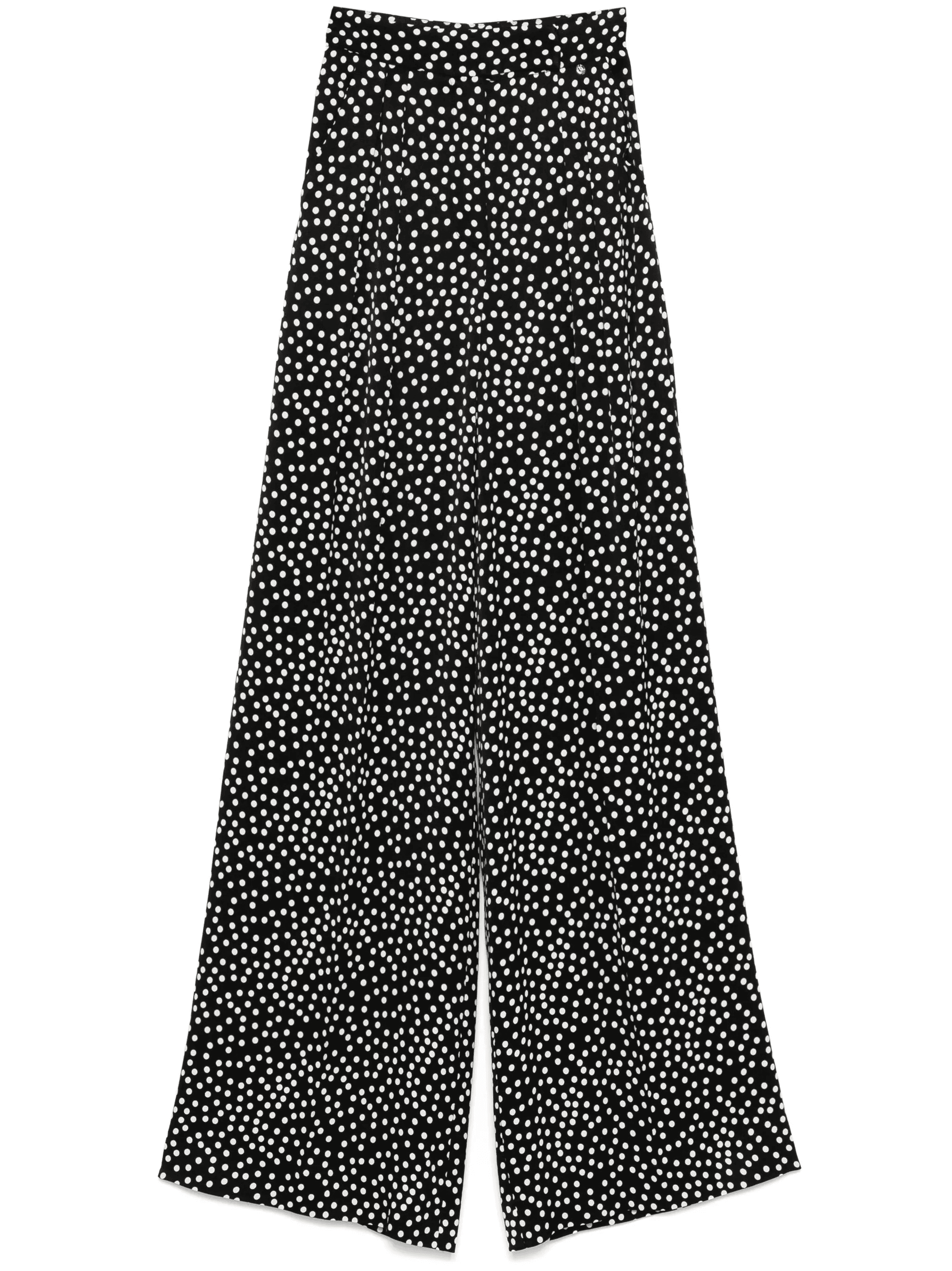 polka dot-print trousers - Image 1